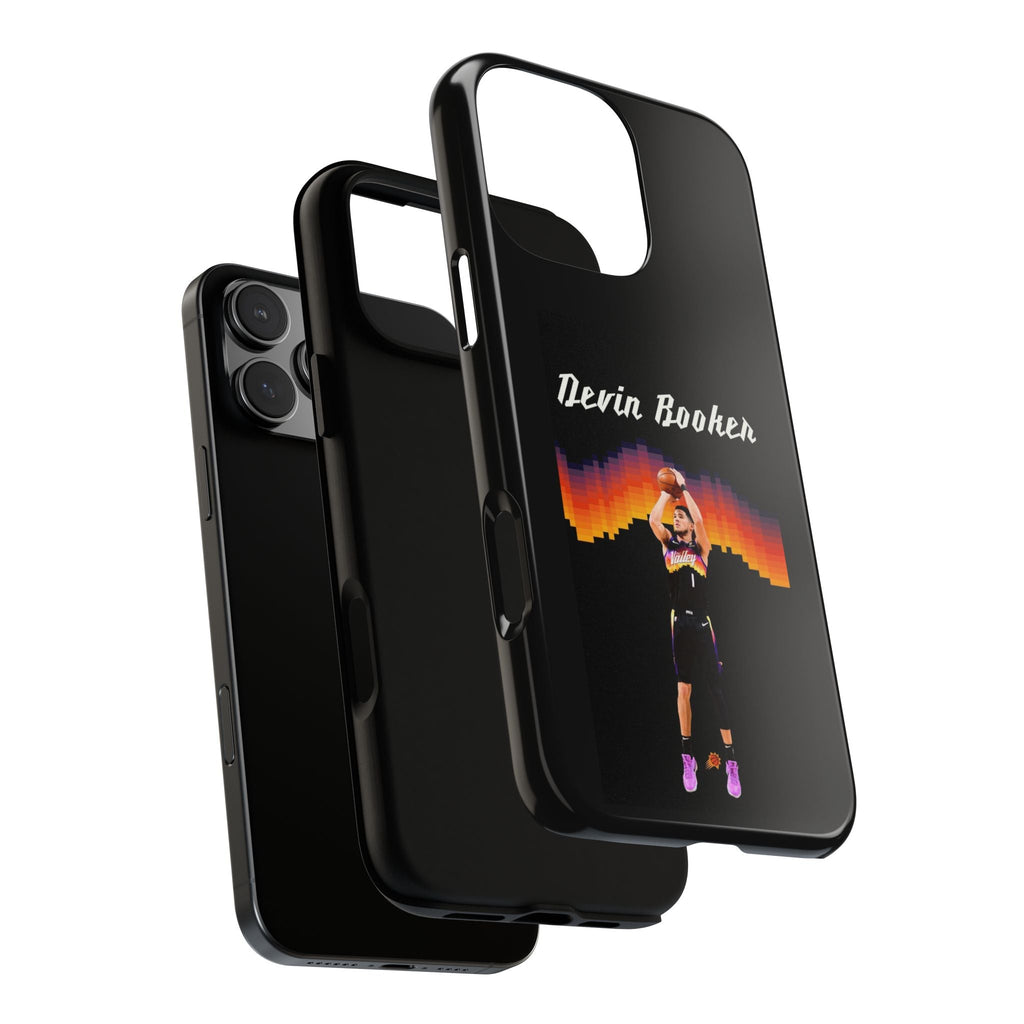 Devin Booker Precision Blaze Series – Dual-Layer ShockGuard Protection | Fits iPhone 8–16 Pro Max & Samsung Galaxy S10–S25 Ultra