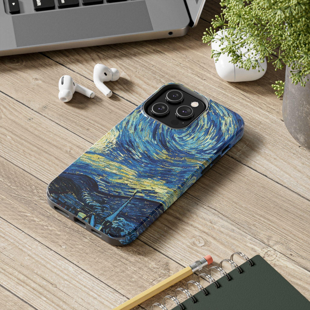 Blue And Yellow Theme Art Colors Tough Phone Cases