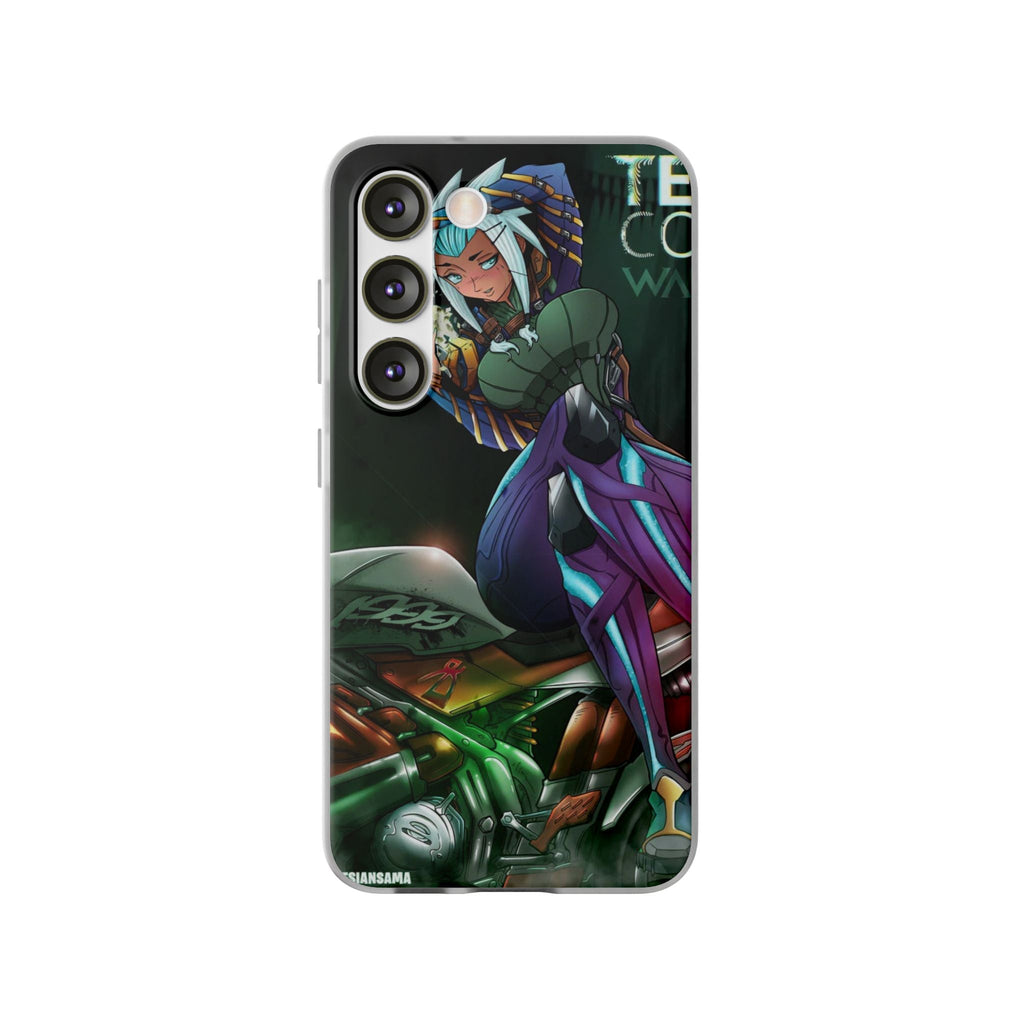 Anime-Inspired Phone Case - Flexi Cases, Custom Phone Cover, Gift for Her, Birthday Present, Unique Cell Phone Accessories