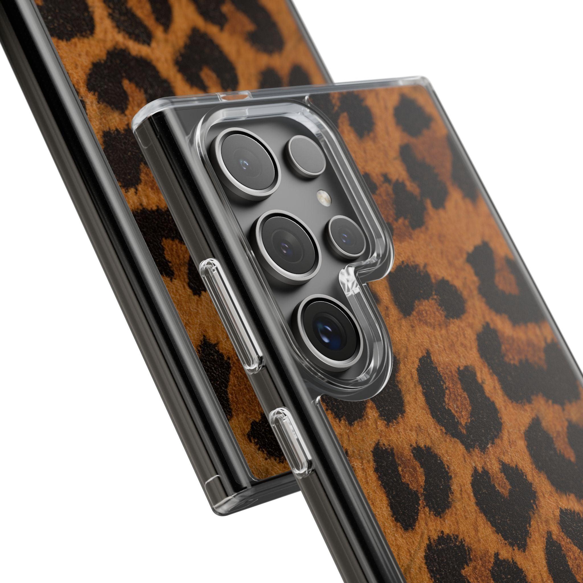Clear Cases Cheeta Print