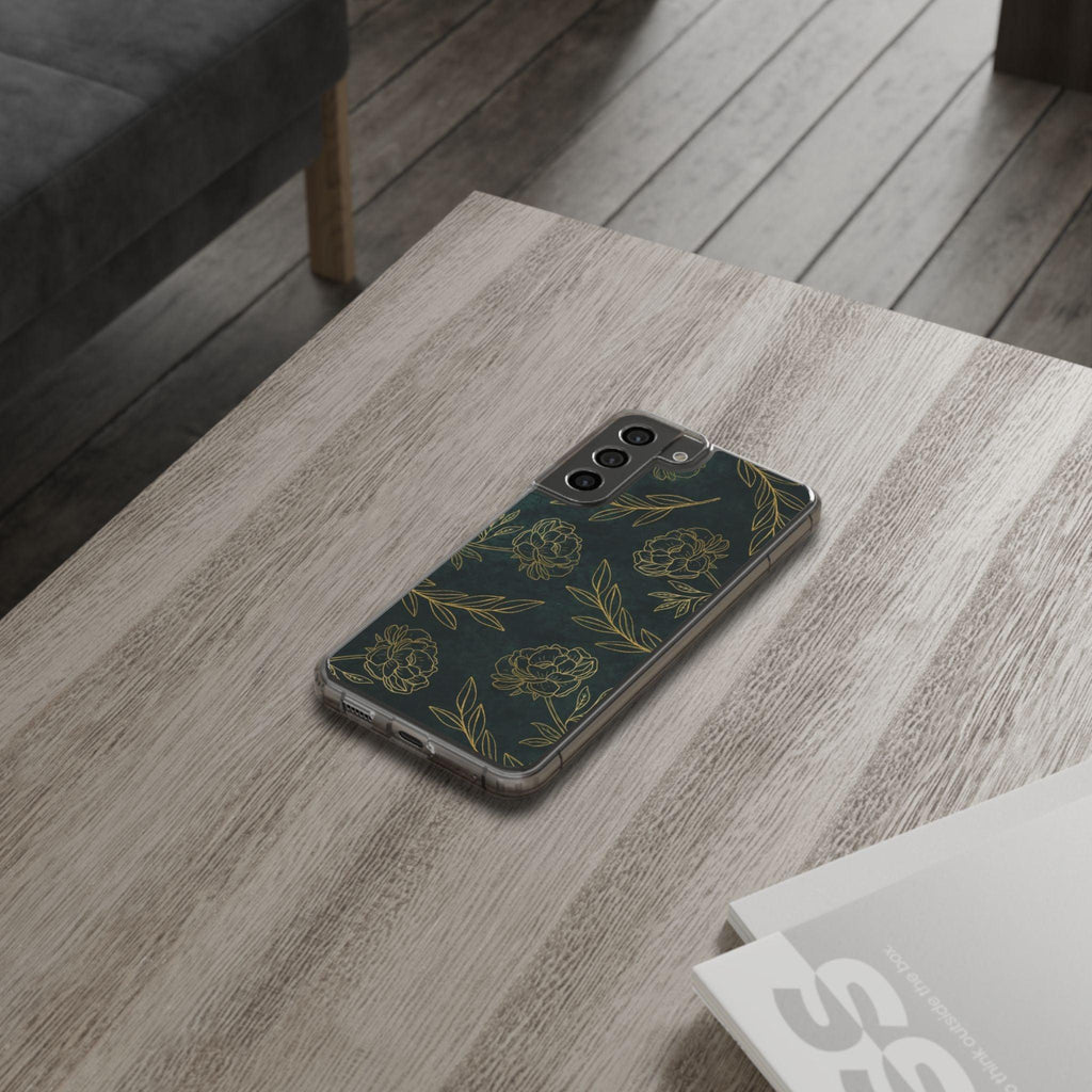 Floral Pattern Clear Cases