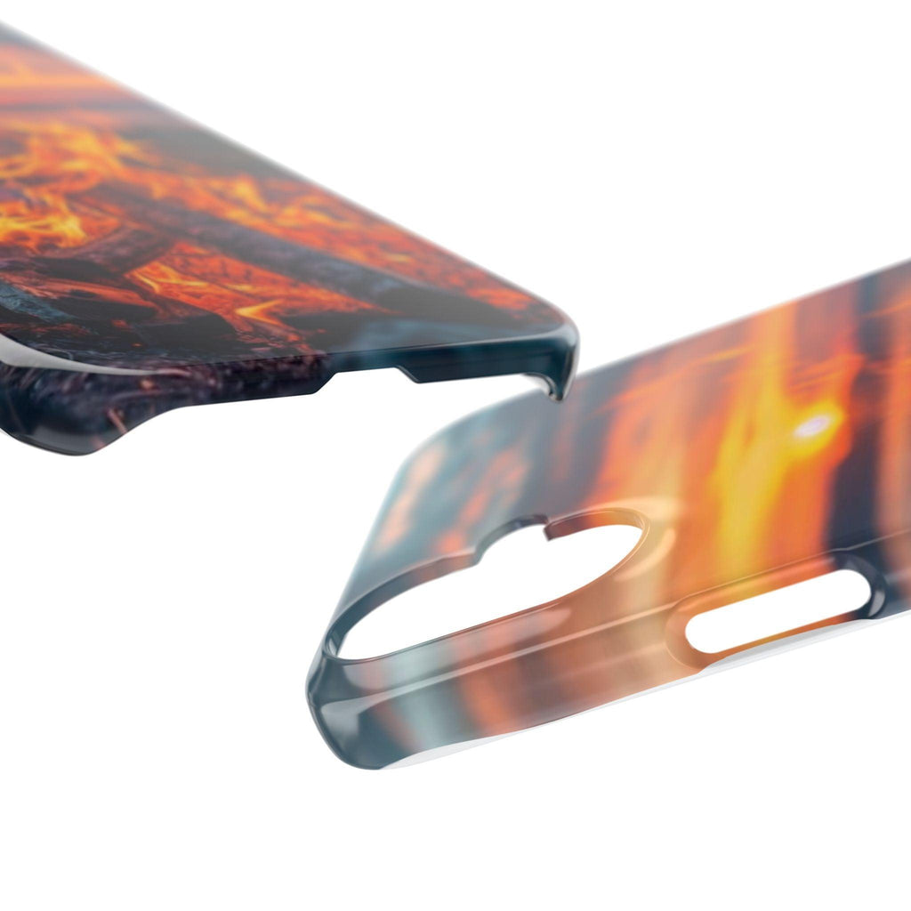 Woodland Fire Phone Case – Warmth of Nature’s Blaze on Your Device