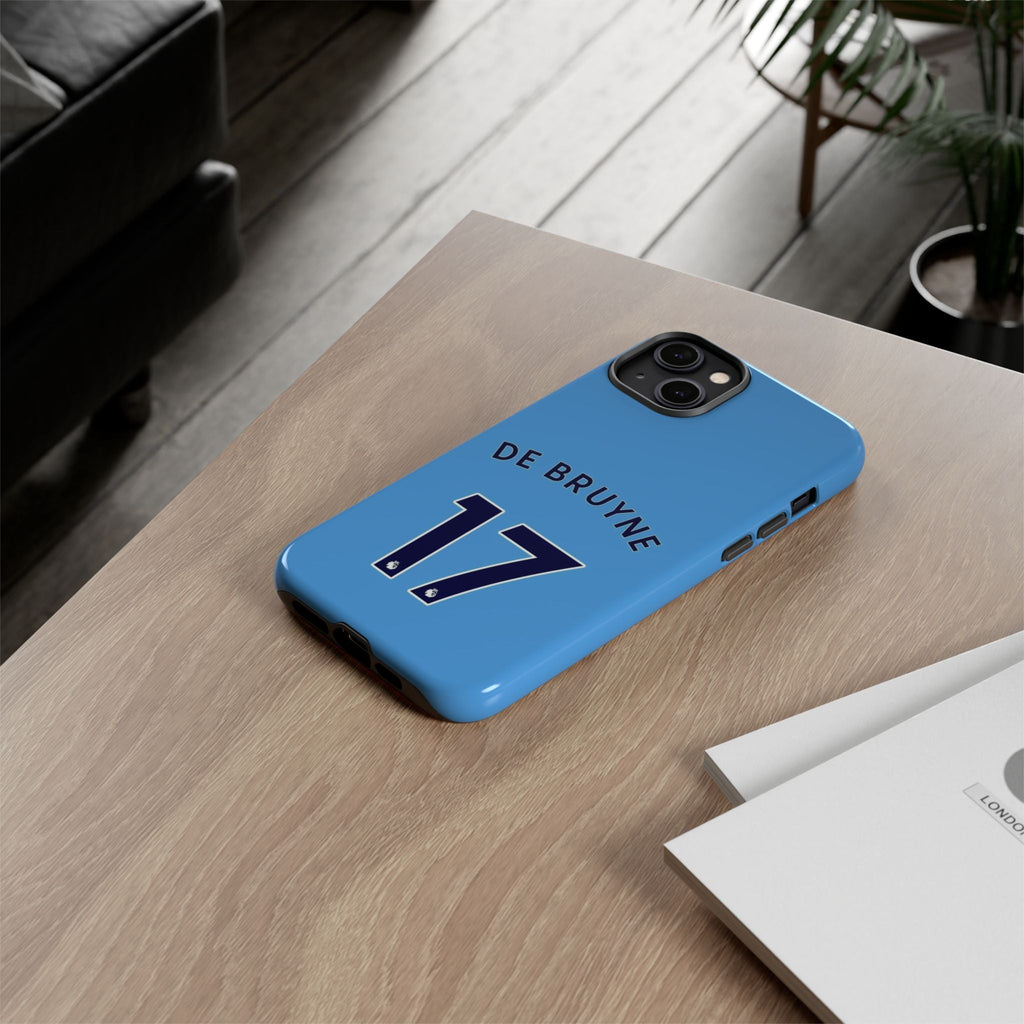 Kevin De Bruyne VisionGuard – Enhanced Protection & Sleek Design | Fits iPhone 8–16 Pro Max & Galaxy S10–S25 Ultra