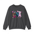 CNA Crewneck Sweatshirt — Cute Nurse Balloons & Medical Icons