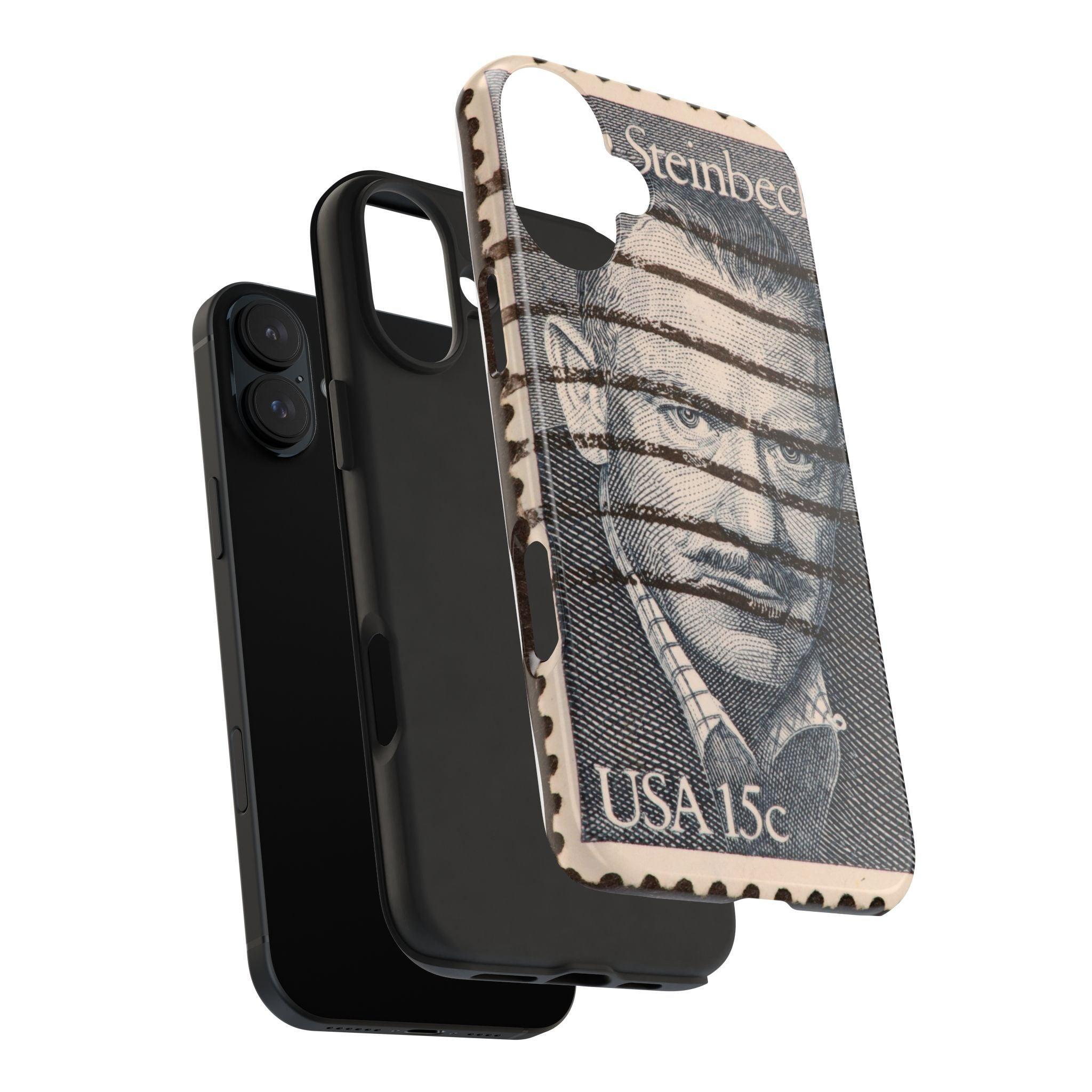 John Steinbeck USA 15c Printed Tough Phone Case for iPhone - Literary Tribute Design