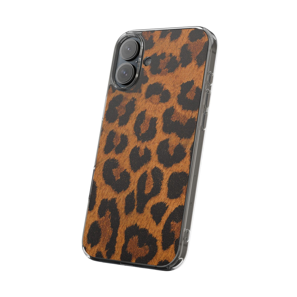 Clear Cases Cheeta Print