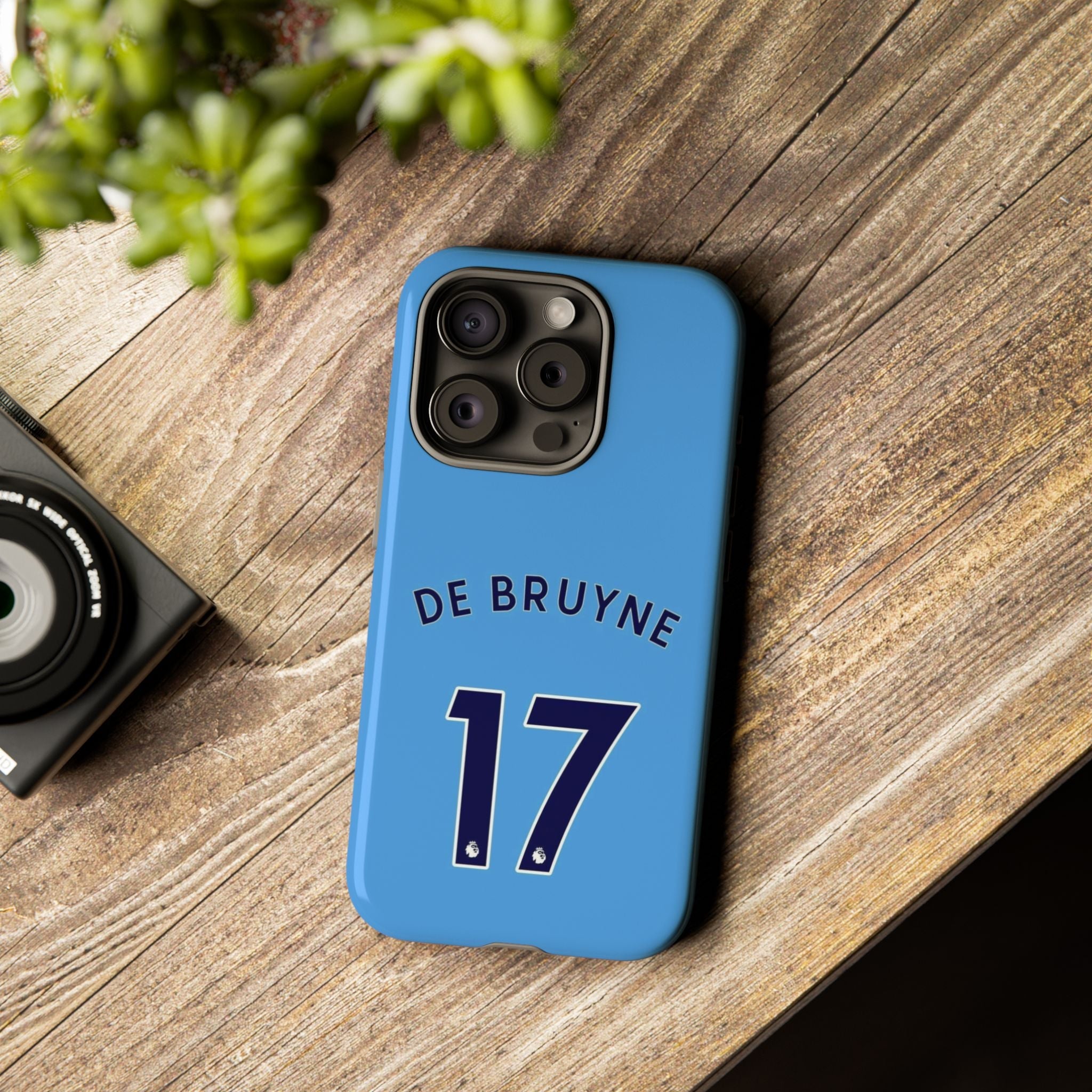 Kevin De Bruyne VisionGuard – Enhanced Protection & Sleek Design | Fits iPhone 8–16 Pro Max & Galaxy S10–S25 Ultra