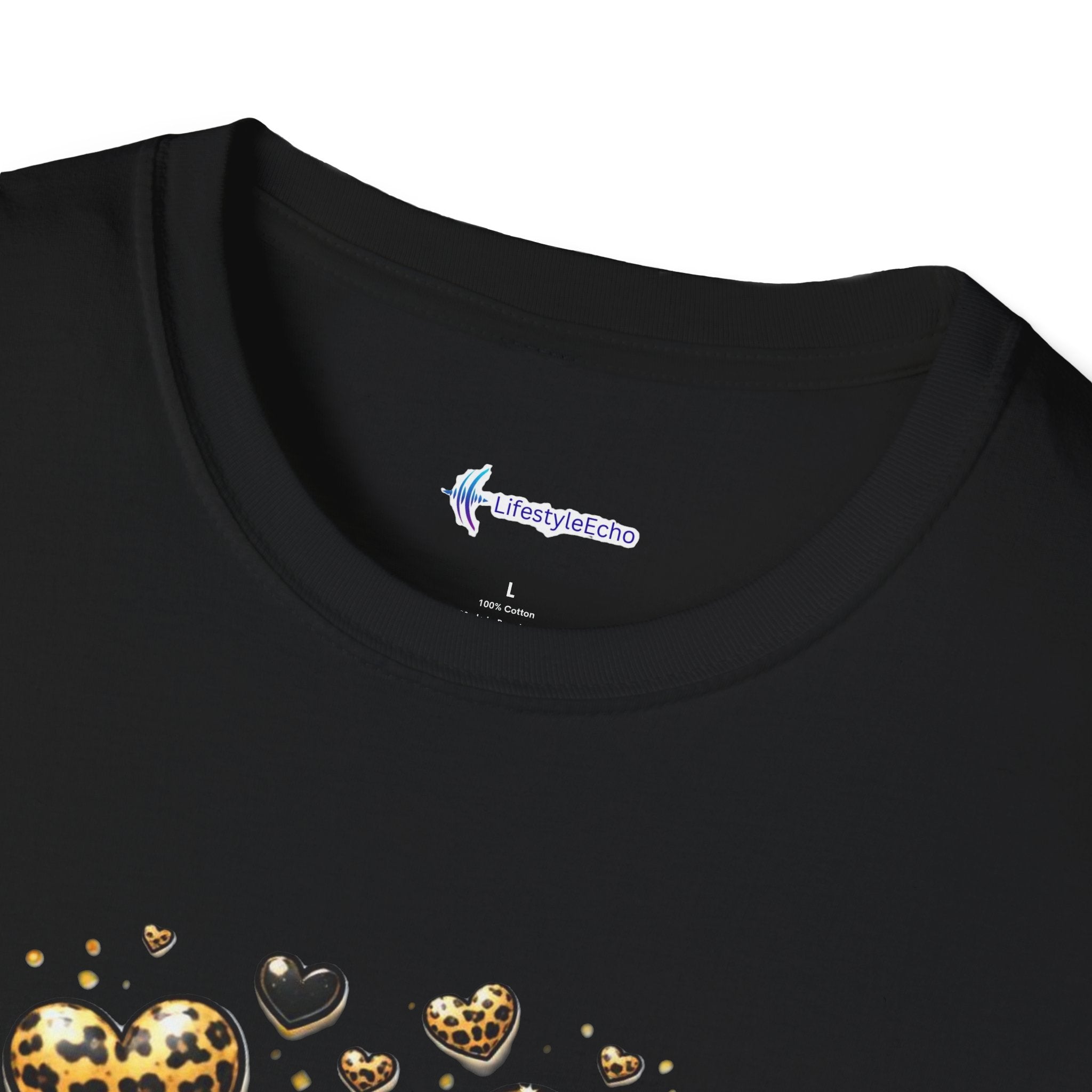 Love Surrounded by Gold Balloons T-Shirt