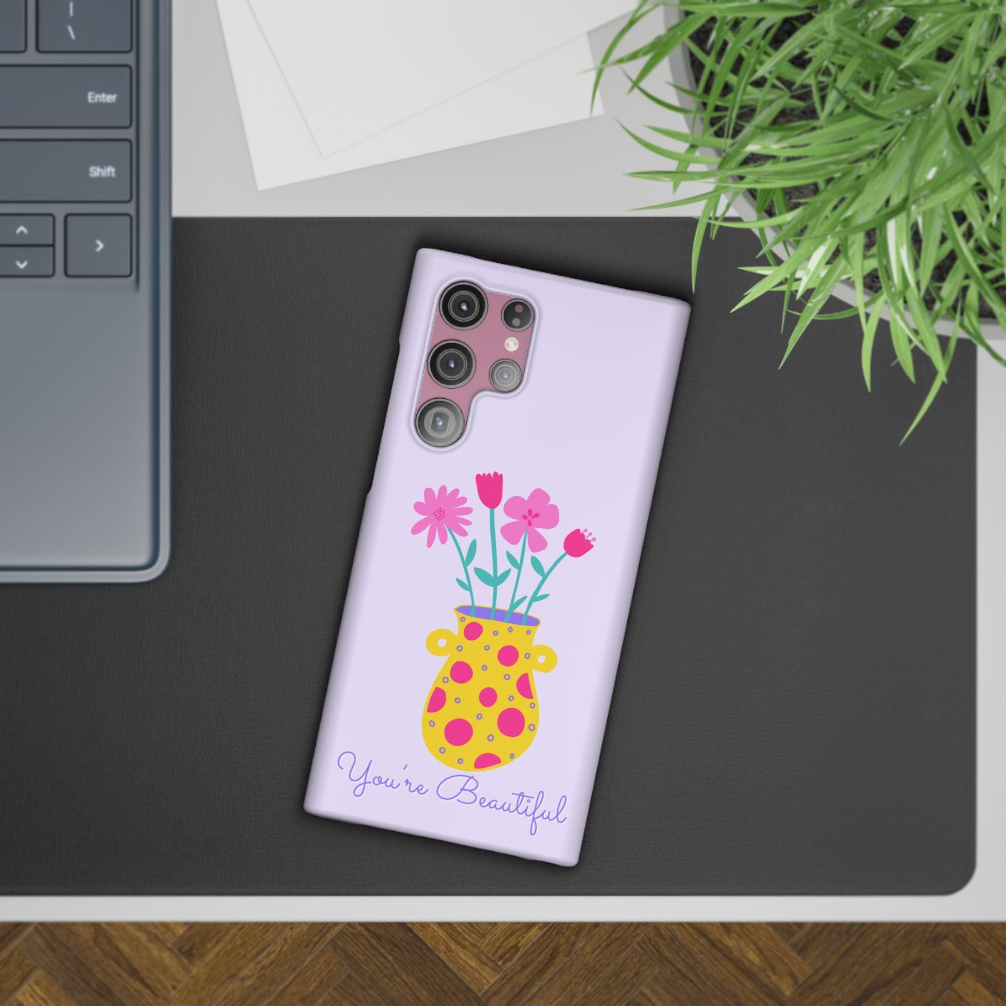 Floral Pot Phone Case – Bloom with Style Everywhere You Go