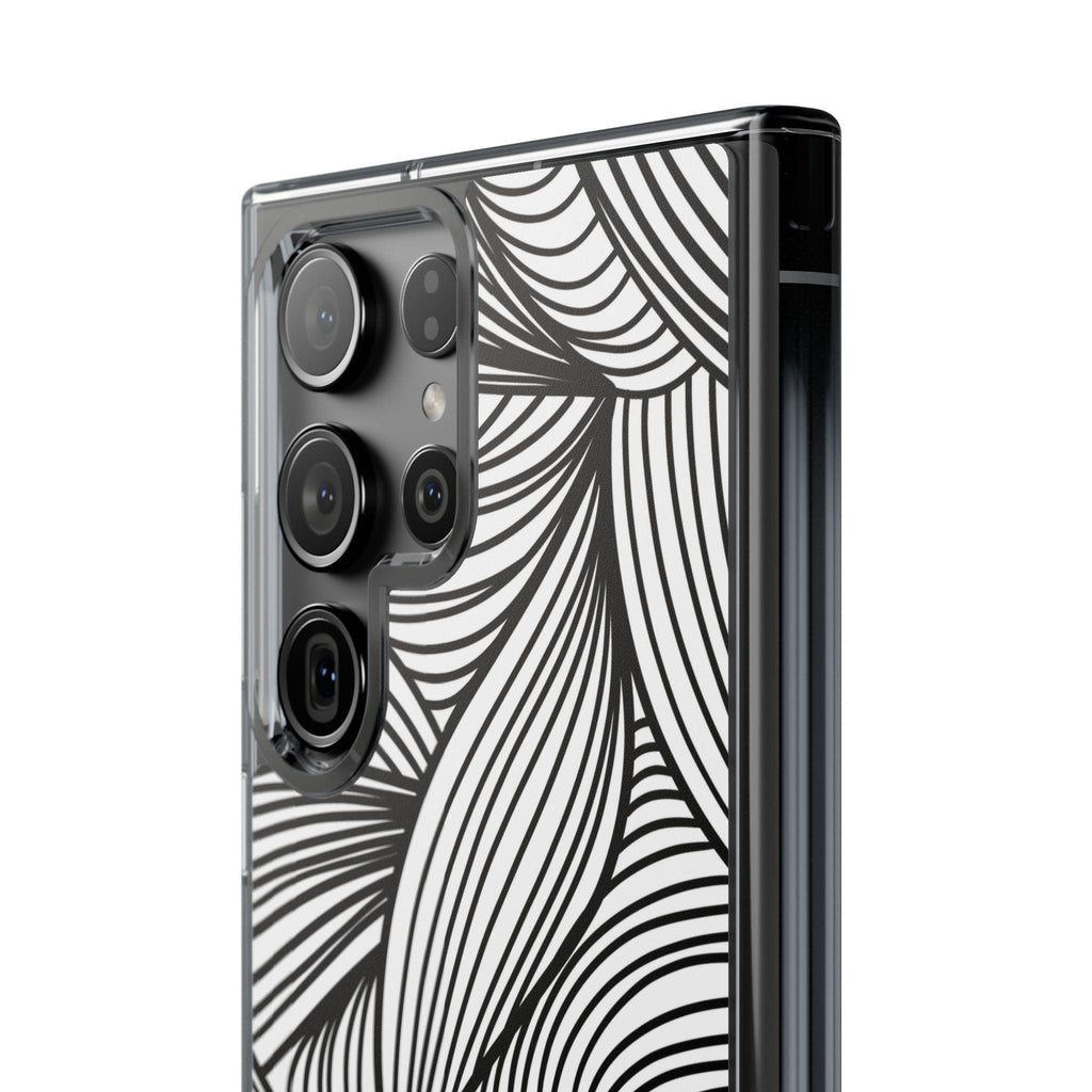 Black and White Illusion Clear Cases