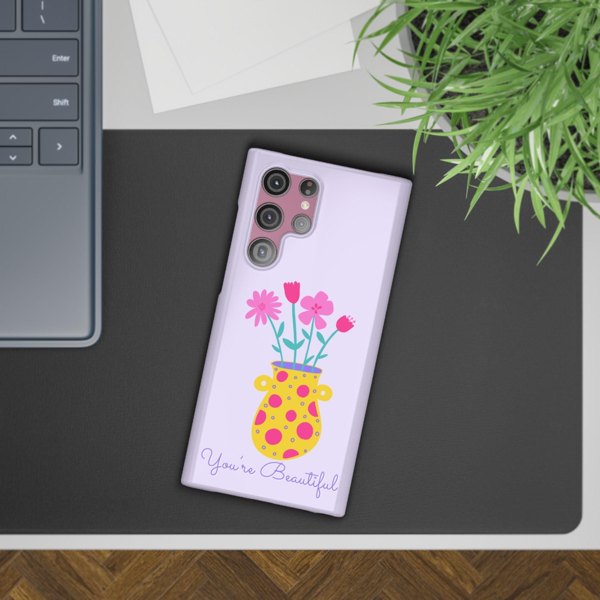 Floral Pot Phone Case – Bloom with Style Everywhere You Go