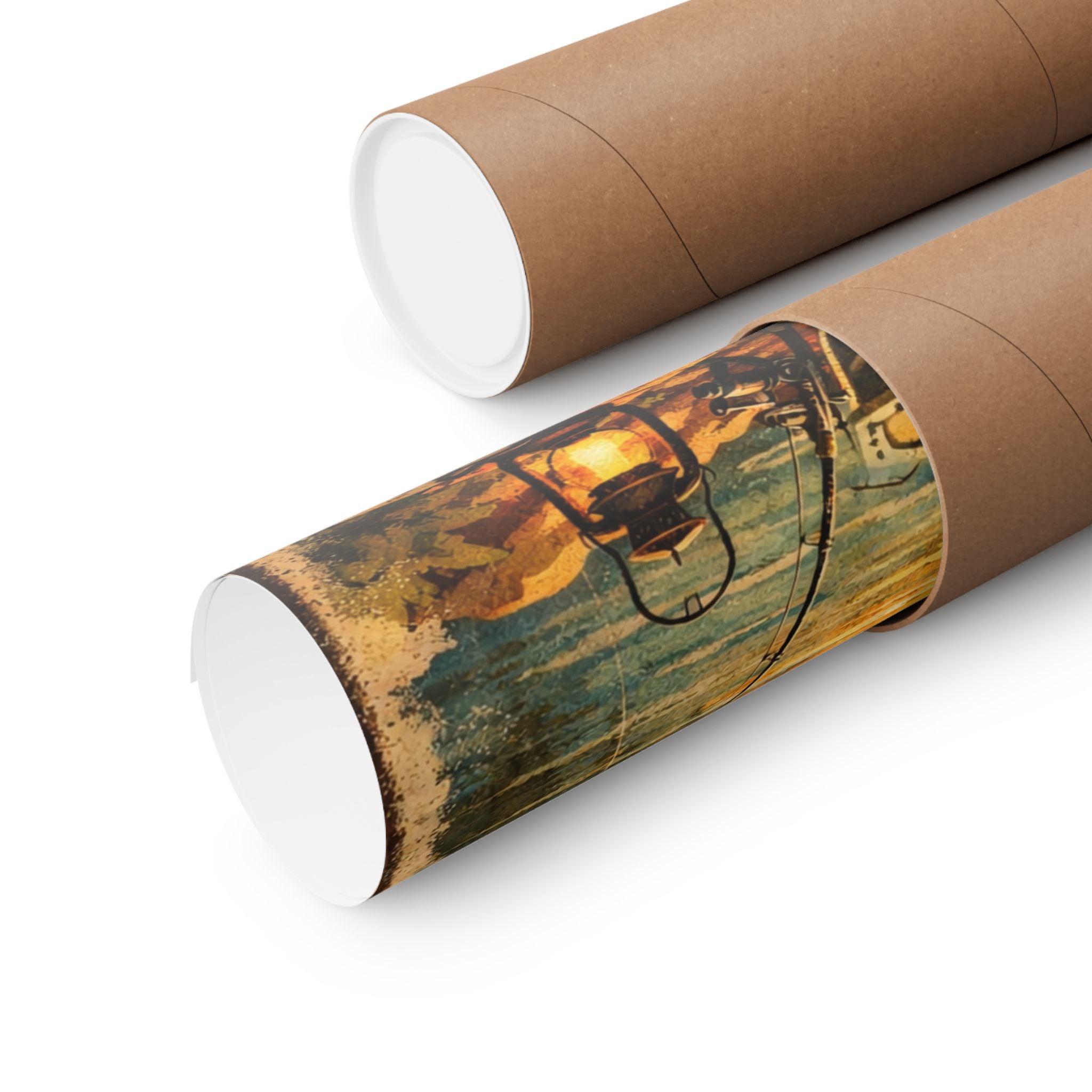 River Life Poster — "Life Is Better at the River" Matte Vertical Wall Art