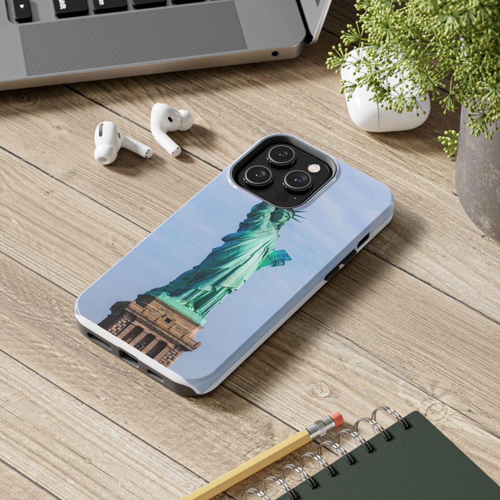 Statue of Liberty Printed Tough Phone Case - Iconic Freedom Design