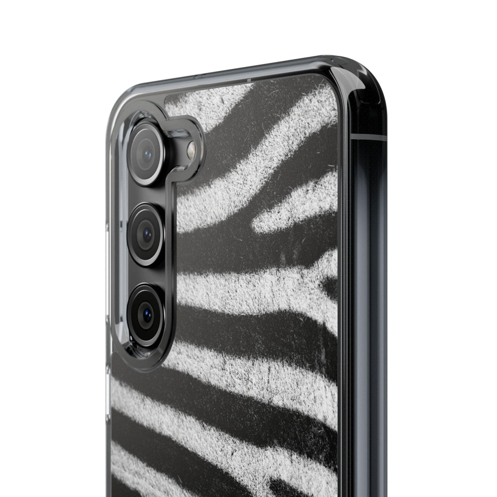 Clear Cases Black and White Zebra Stripes
