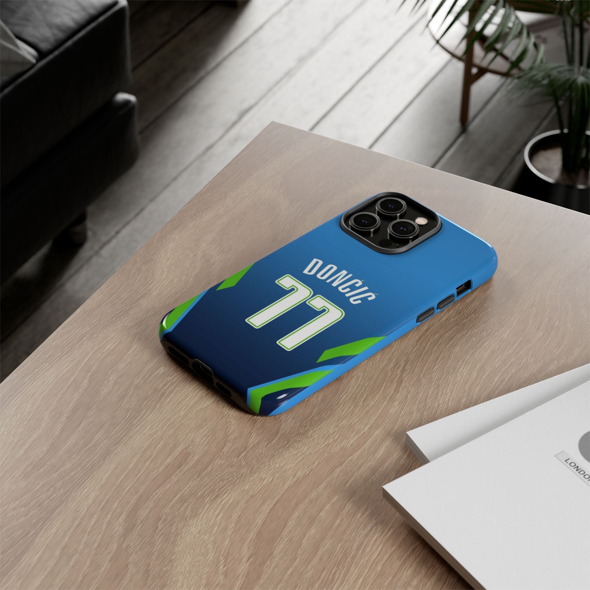 Luka Dončić Ice Vision Edition – Rugged Dual-Layer Build, Slim Fit | Compatible with iPhone 8–16 Pro Max & Samsung Galaxy S10–S25 Ultra