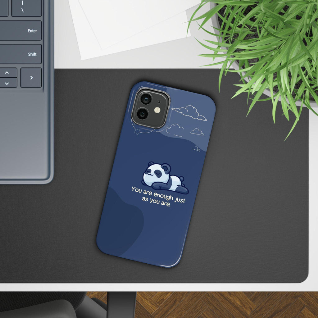 Panda Dreams Phone Case – Cozy Vibes & Inspiring Words