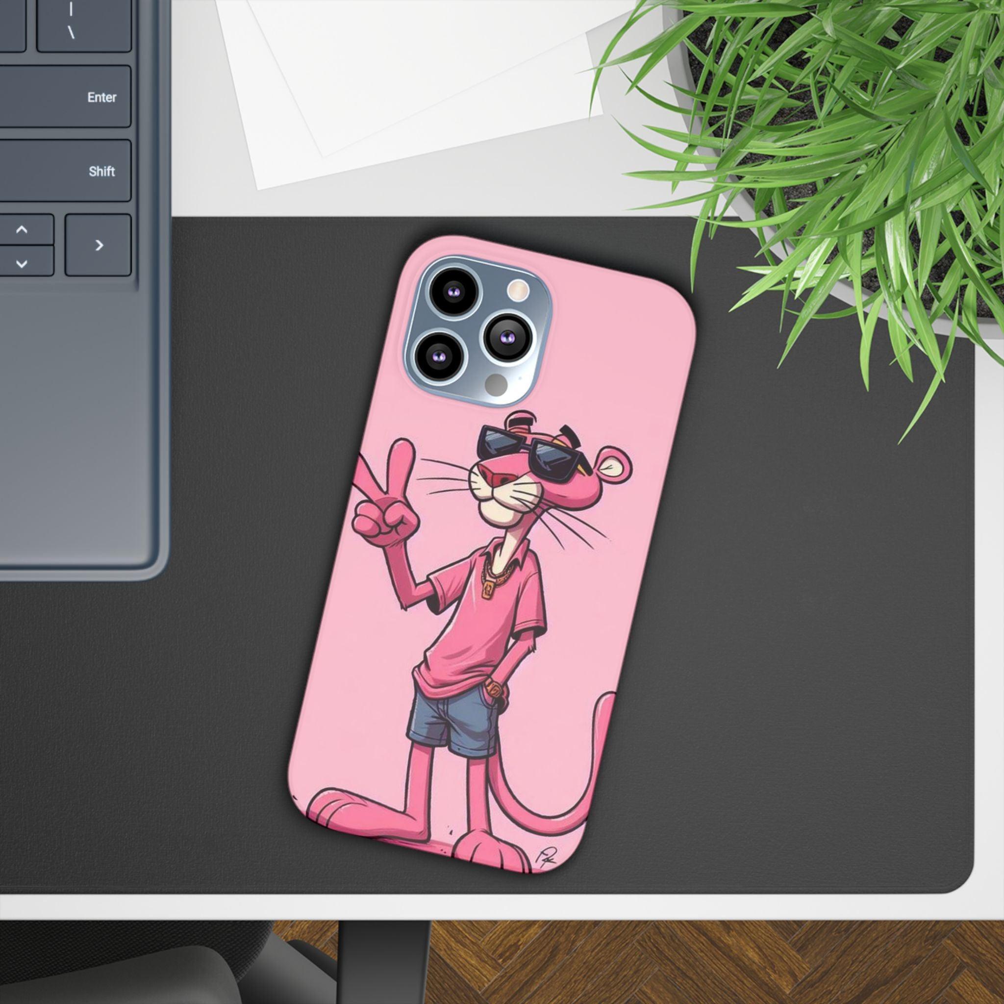 Pink Panther Phone Case – Sleek Style with a Playful Twist