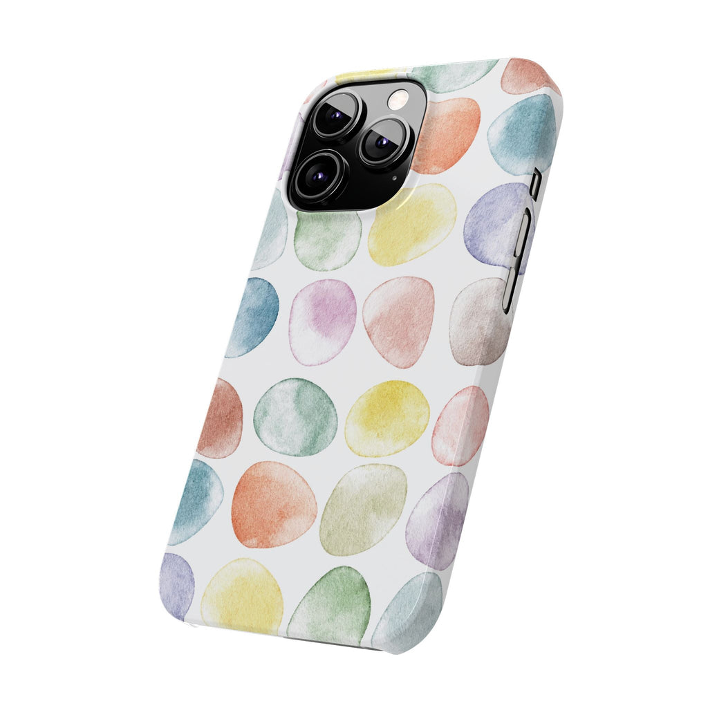 Colorful Watercolor Organic Circle Phone Cases