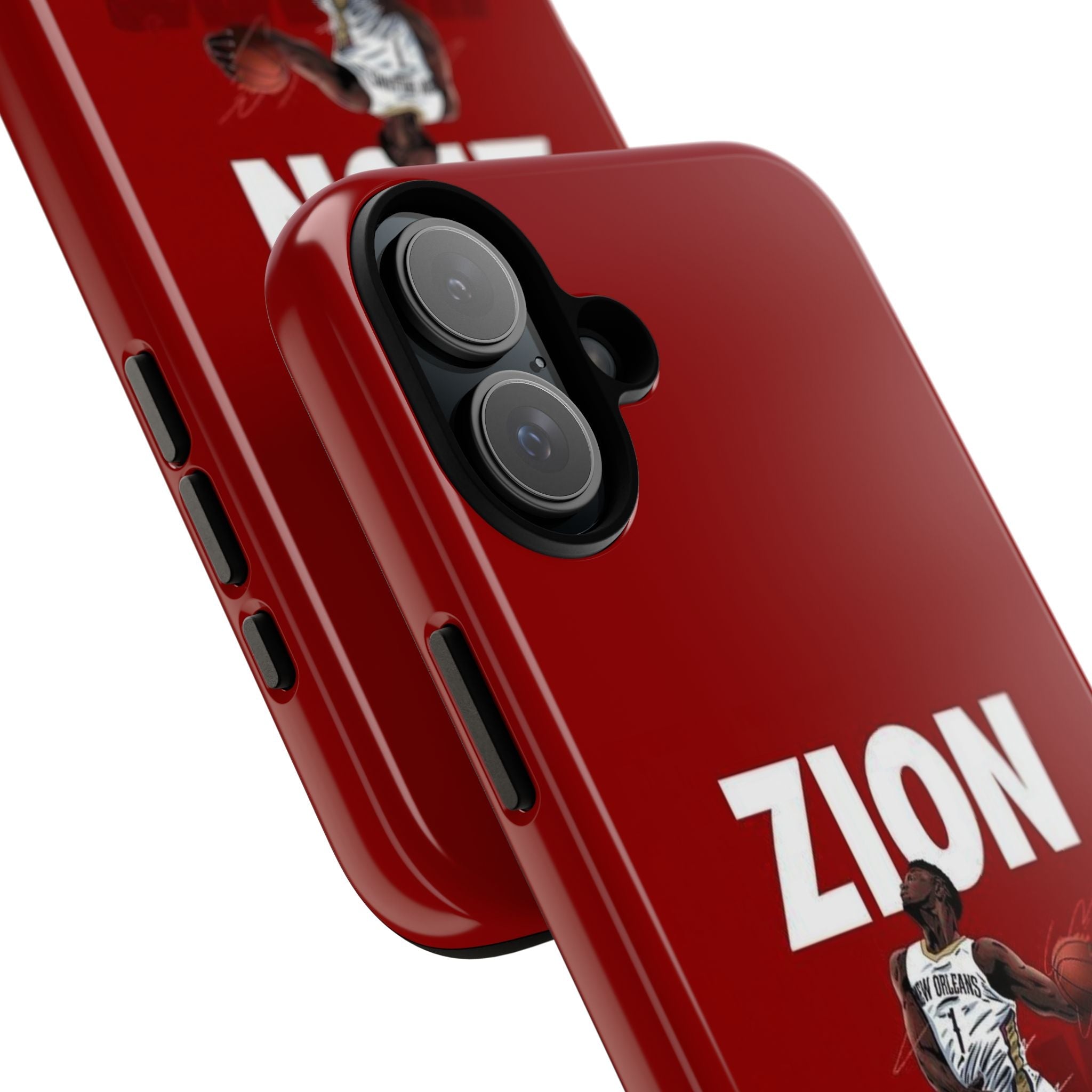 Zion Williamson Power Drive Edition – Rugged Dual-Layer Armor & Slim Fit | Compatible with iPhone 8–16 Pro Max & Samsung S10–S25 Ultra