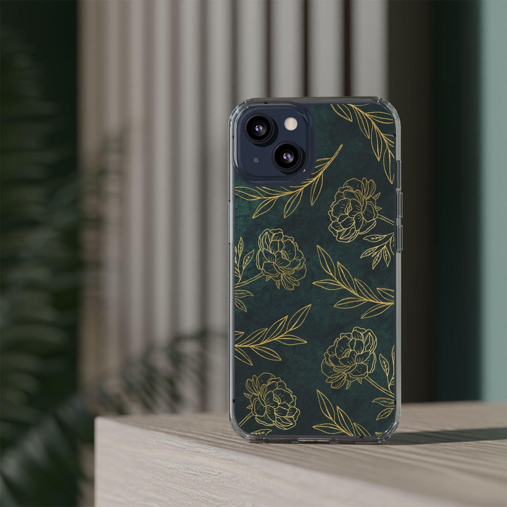 Floral Pattern Clear Cases