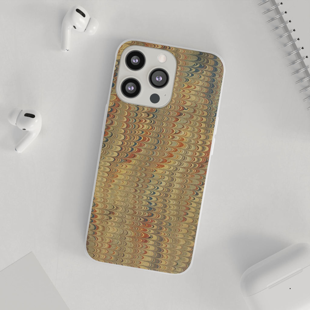 Golden Fall Neutrals Italian Marbled Design Stylish Phone Cases