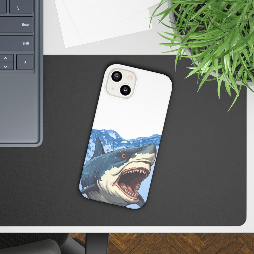 Shark Frenzy Phone Case – Dive into Bold Style