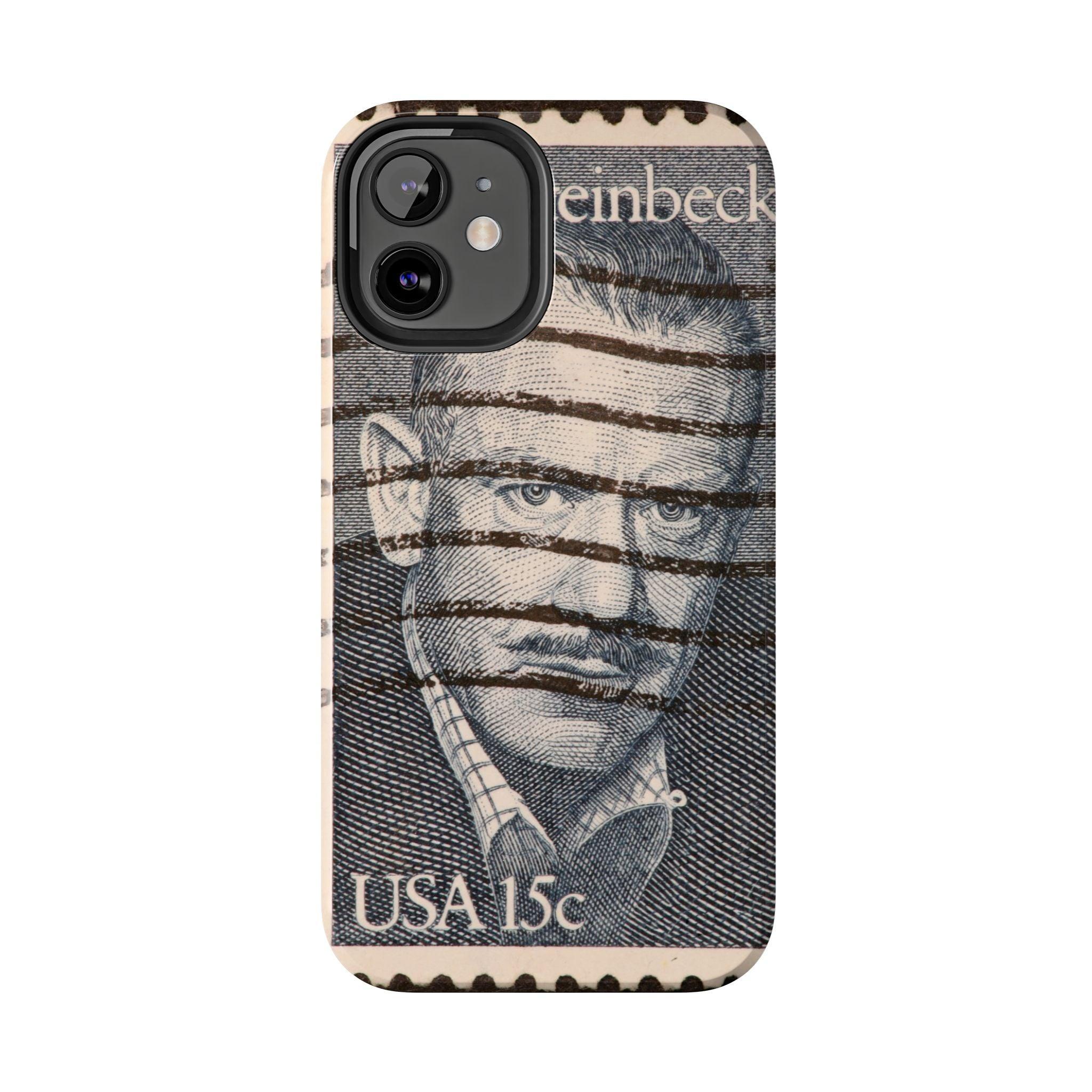 John Steinbeck USA 15c Printed Tough Phone Case for iPhone - Literary Tribute Design