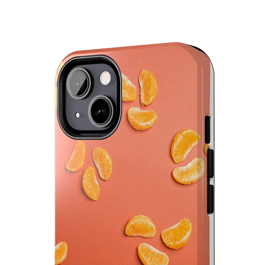 Peal Oranges printed Tough Phone Cases