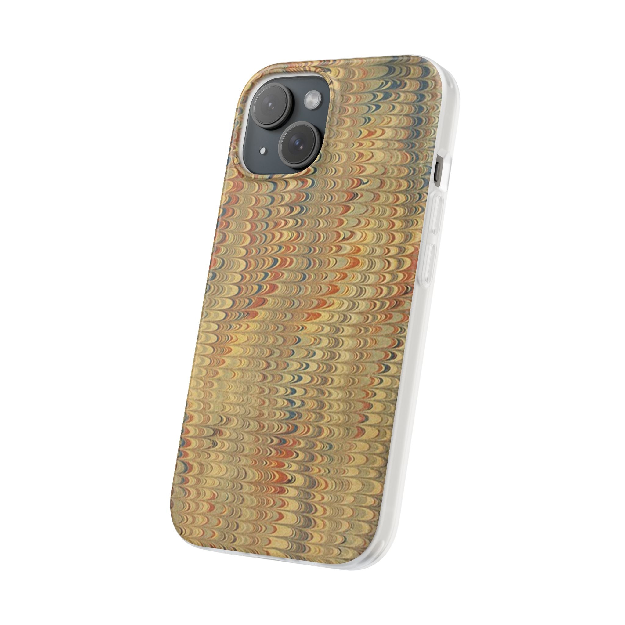 Golden Fall Neutrals Italian Marbled Design Stylish Phone Cases