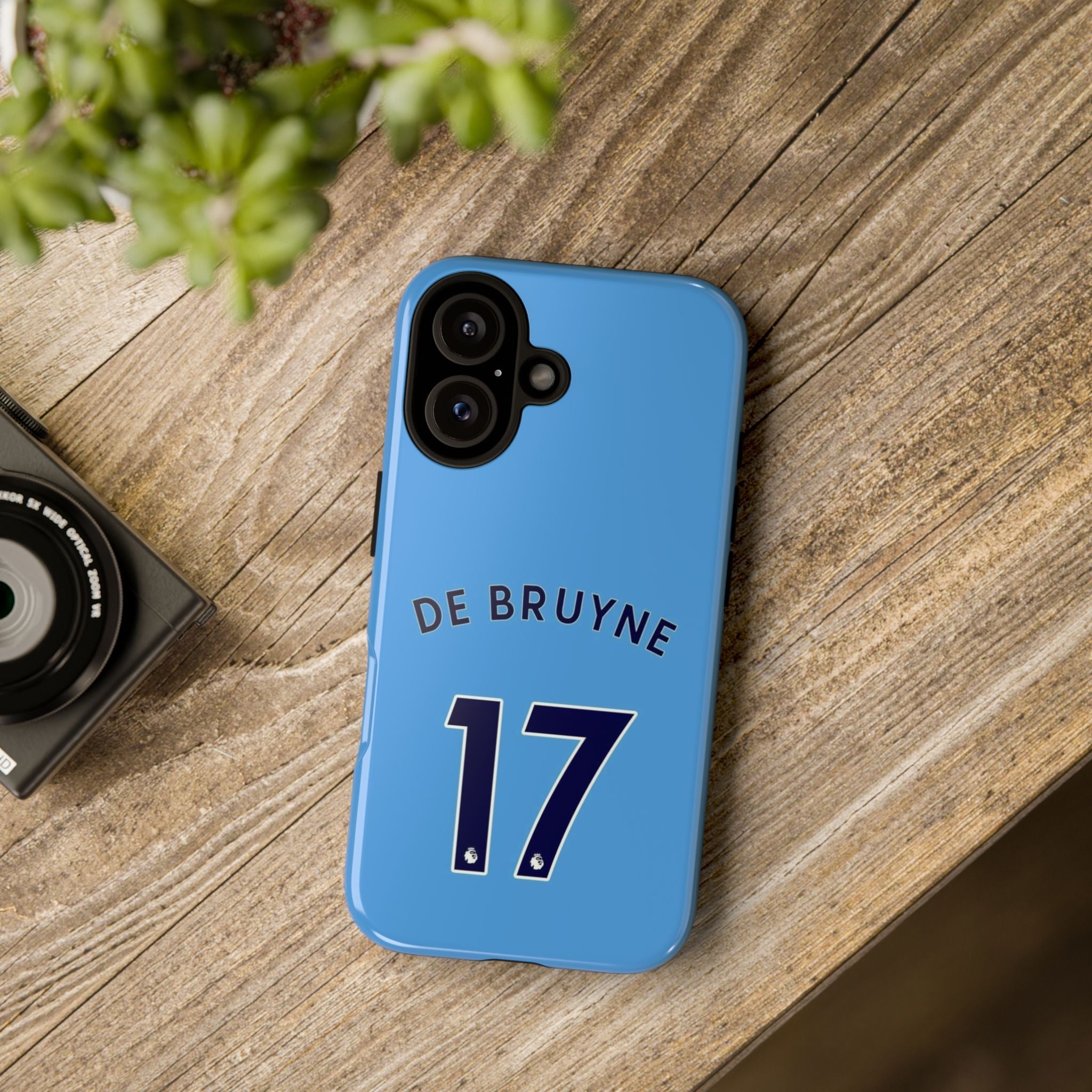 Kevin De Bruyne VisionGuard – Enhanced Protection & Sleek Design | Fits iPhone 8–16 Pro Max & Galaxy S10–S25 Ultra