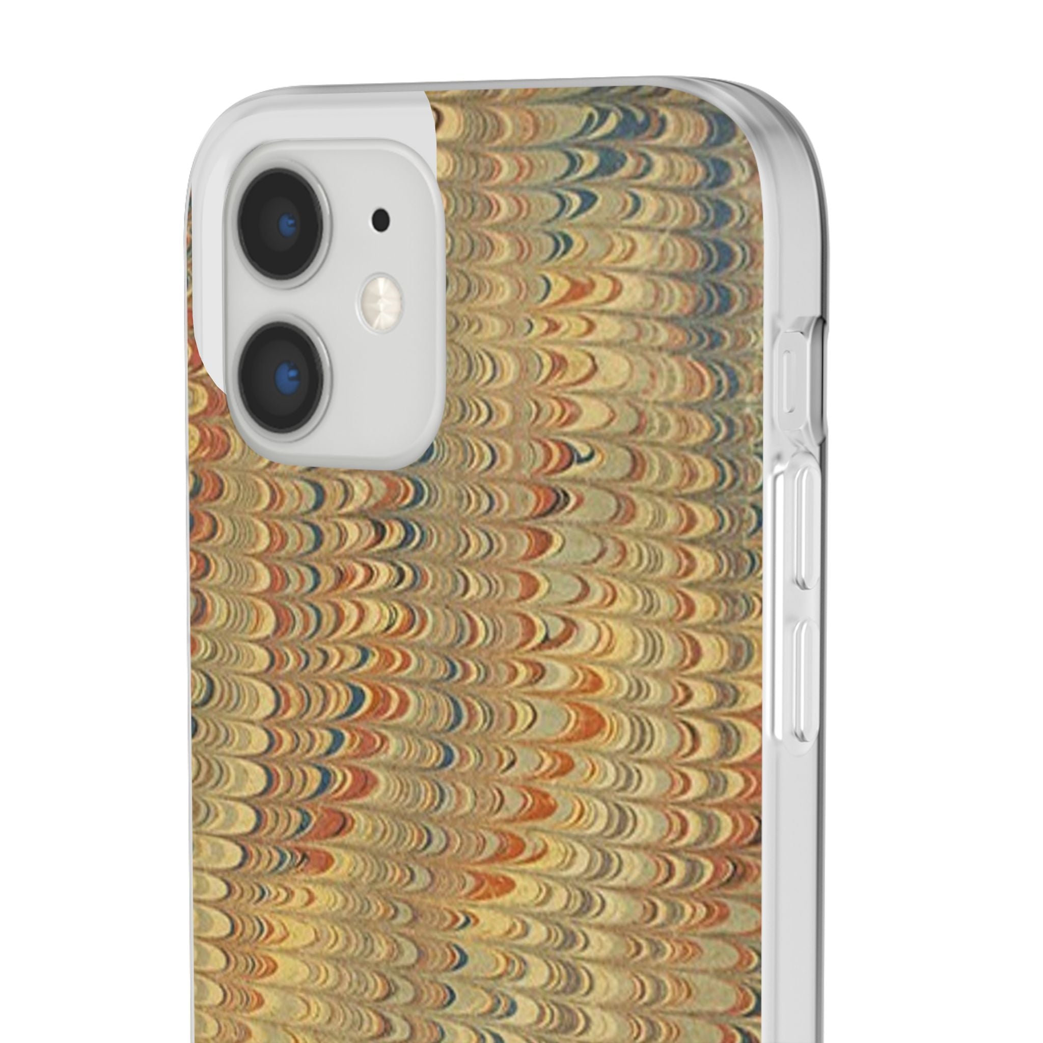 Golden Fall Neutrals Italian Marbled Design Stylish Phone Cases