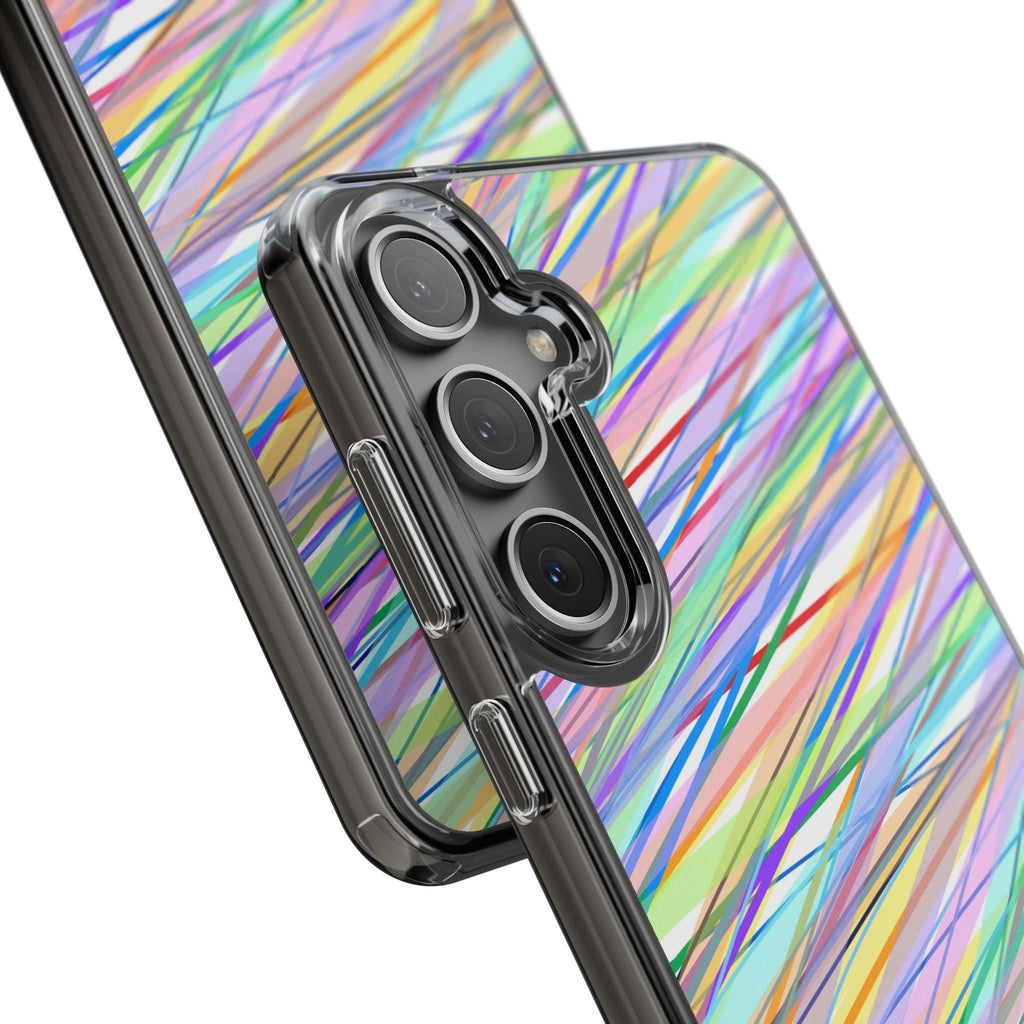 Threads Of Colors Clear Case