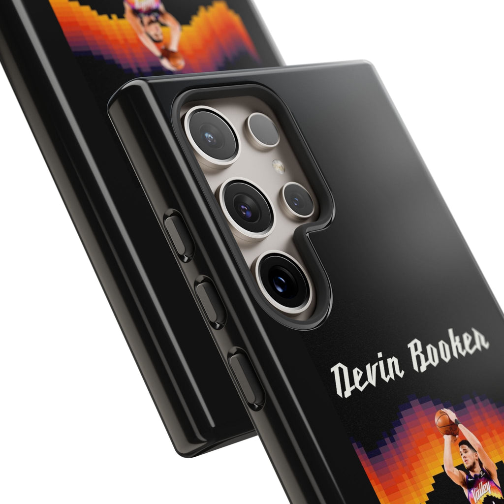 Devin Booker Precision Blaze Series – Dual-Layer ShockGuard Protection | Fits iPhone 8–16 Pro Max & Samsung Galaxy S10–S25 Ultra