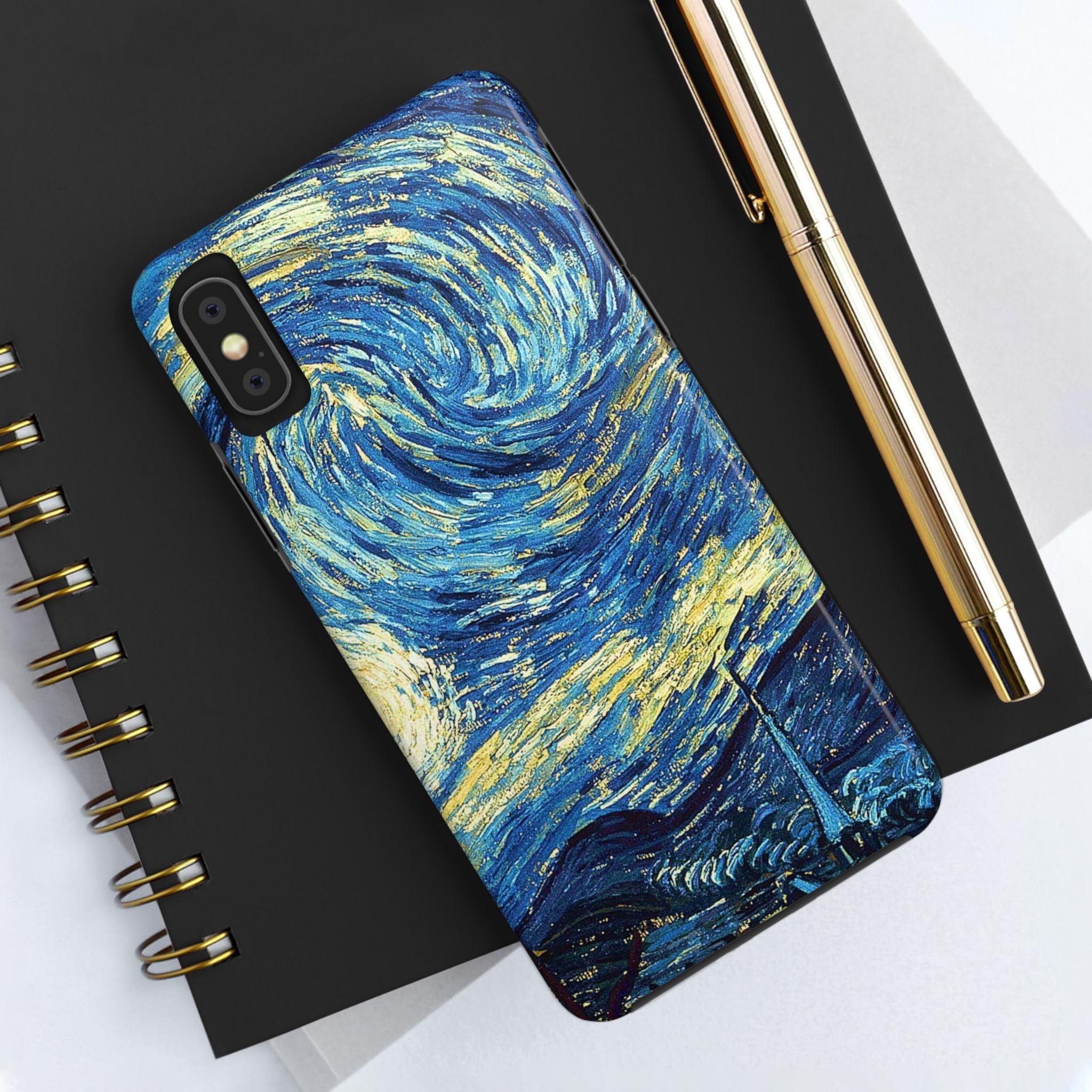 Blue And Yellow Theme Art Colors Tough Phone Cases