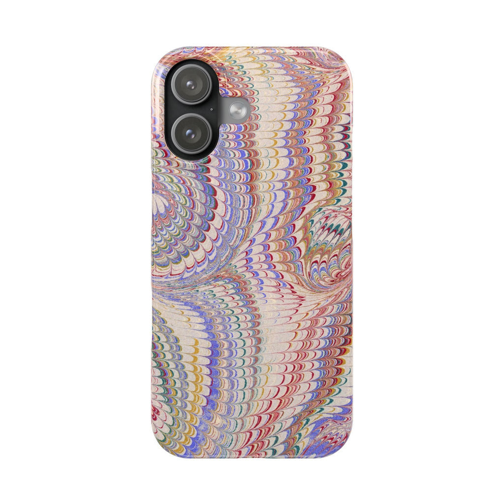 Pink Pastel Marbled Design