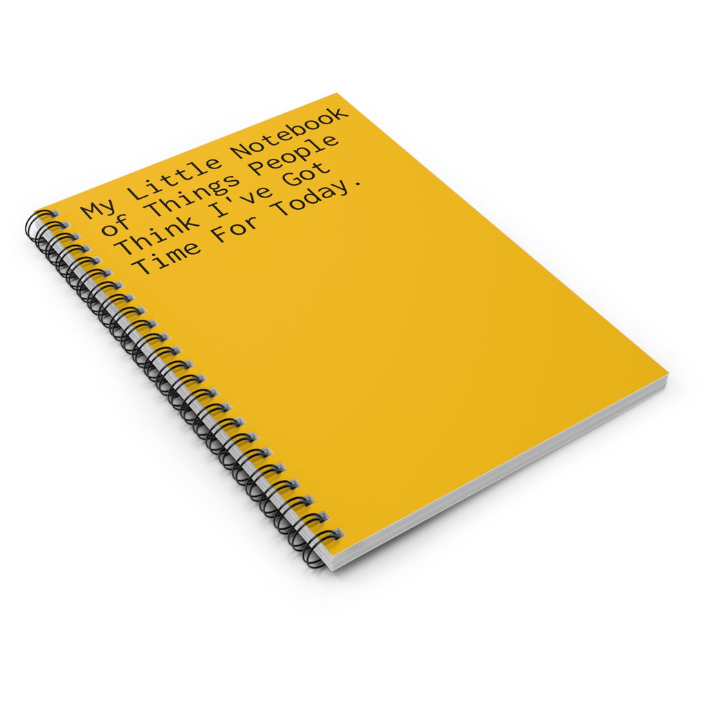 Yellow Quote Notebook