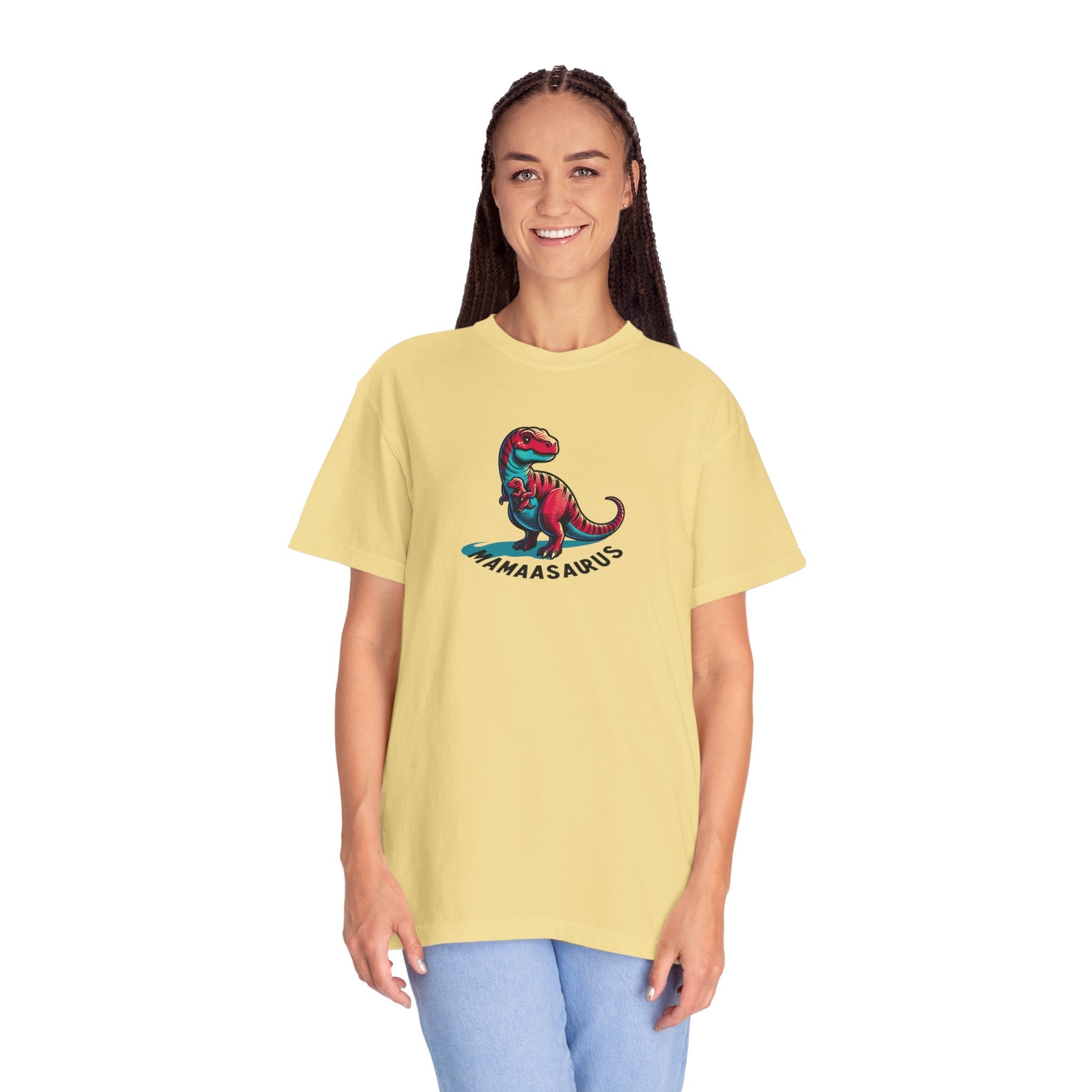 Dinosaur Mamasaurus Unisex Cotton Tee - Mother's Day - DipaliZ