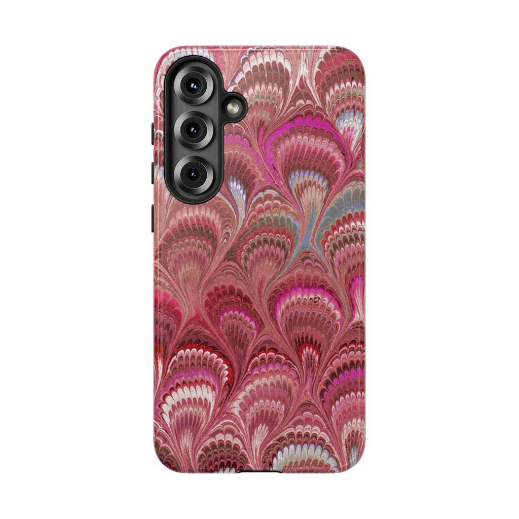 Shades of Pink Marbled Phone Case —  Dual Layer - Tough Protective Phone Cover