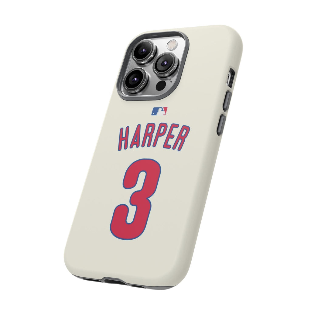 Bryce Harper PowerGrip – Dual-Layer Defense & Slim Fit | Compatible with iPhone 8 to 16 Pro Max & Samsung Galaxy S10 to S25 Ultra