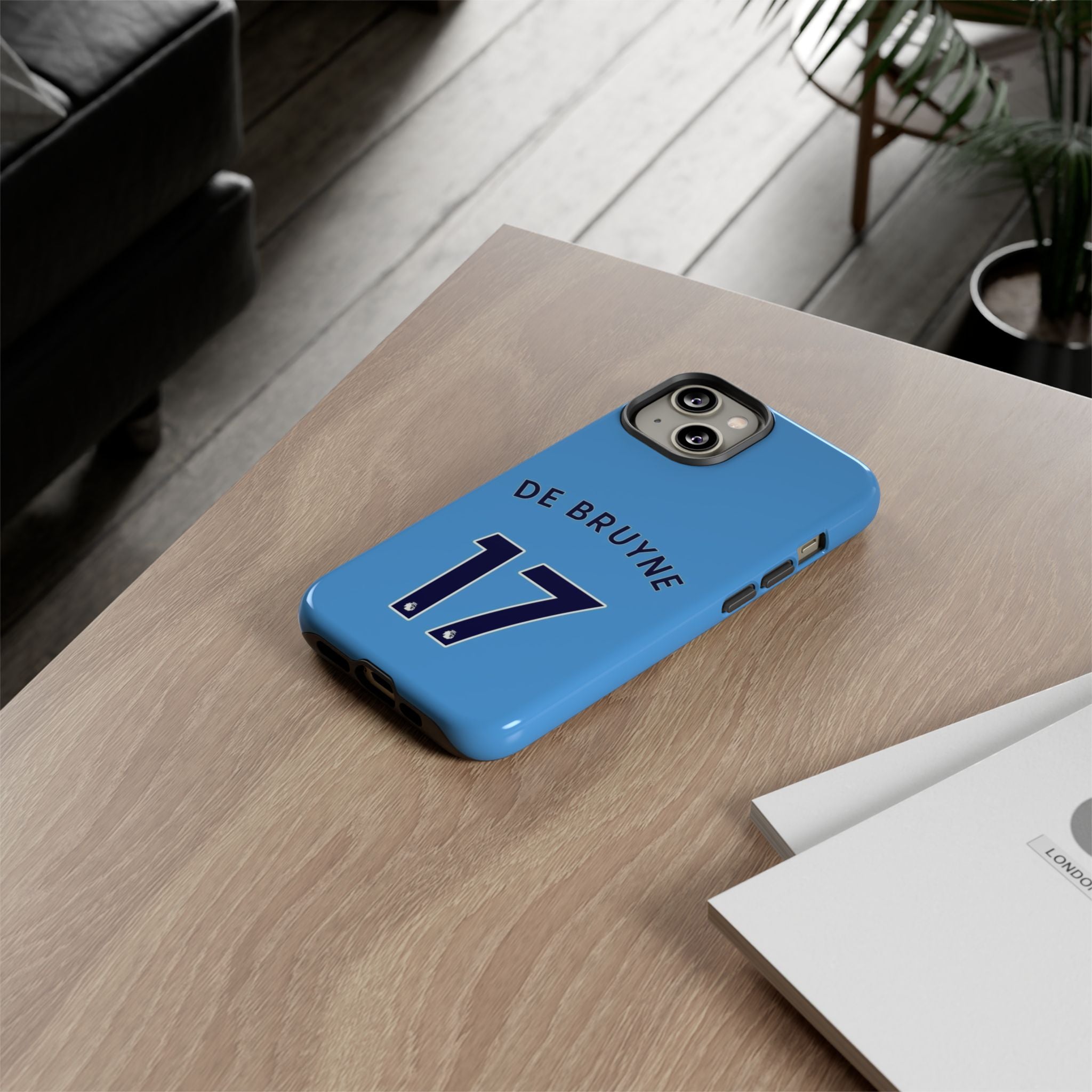 Kevin De Bruyne VisionGuard – Enhanced Protection & Sleek Design | Fits iPhone 8–16 Pro Max & Galaxy S10–S25 Ultra