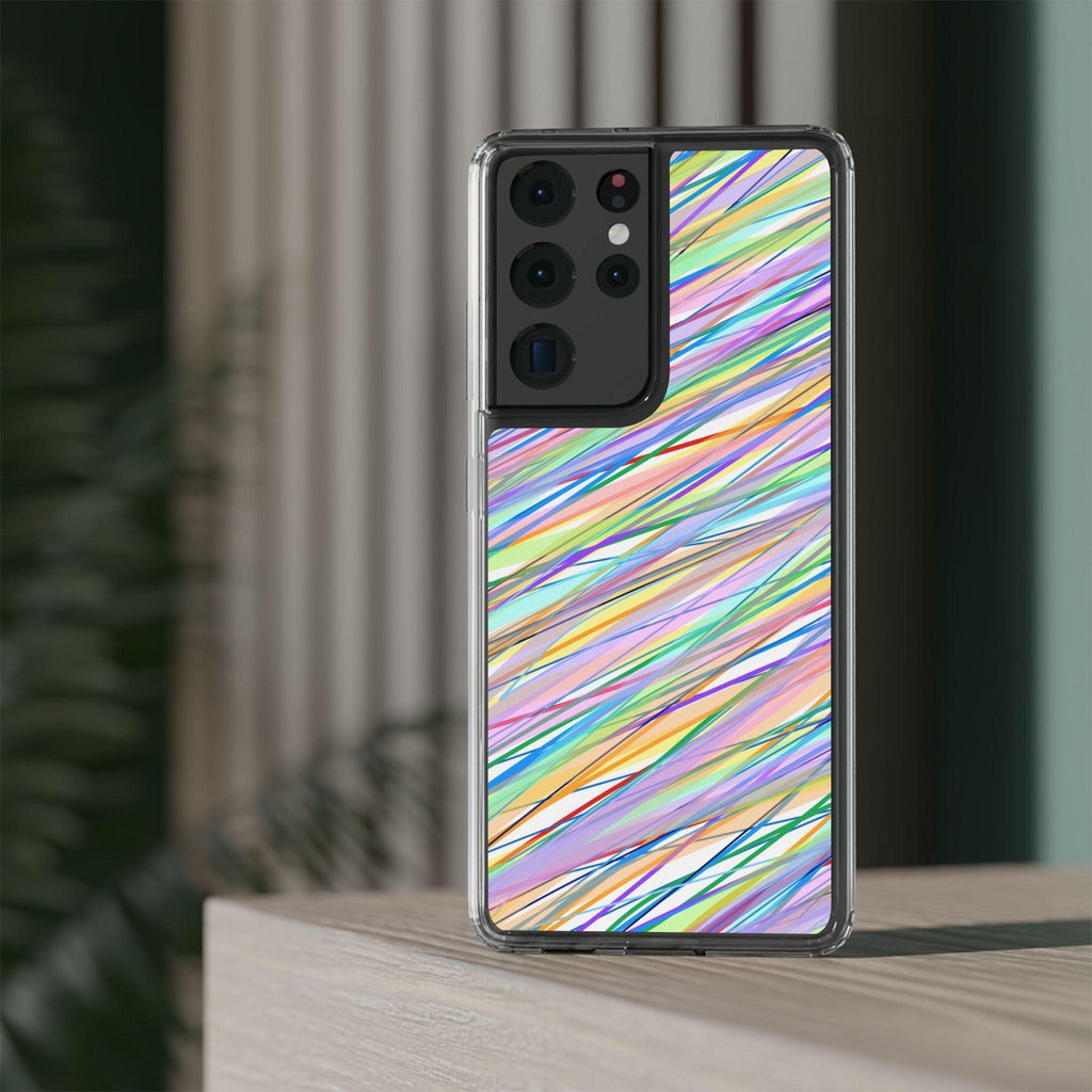 Threads Of Colors Clear Case