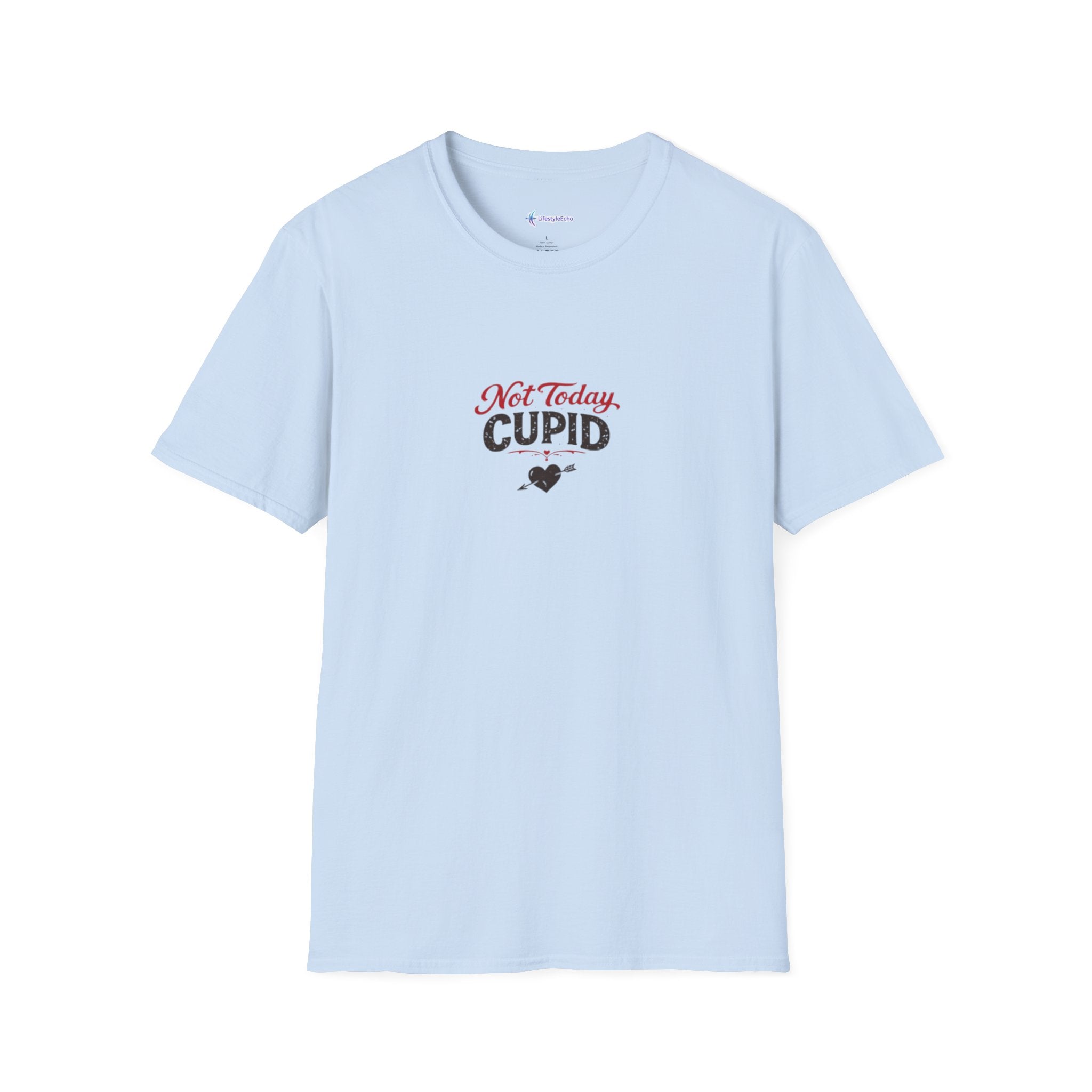 Not Today Cupid T-Shirt — Funny Anti‑Valentine Graphic Tee