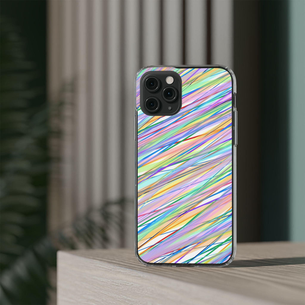 Threads Of Colors Clear Case