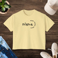 Women's Boxy Tee - Oversized Comfort Fit for Moms - DipaliZ