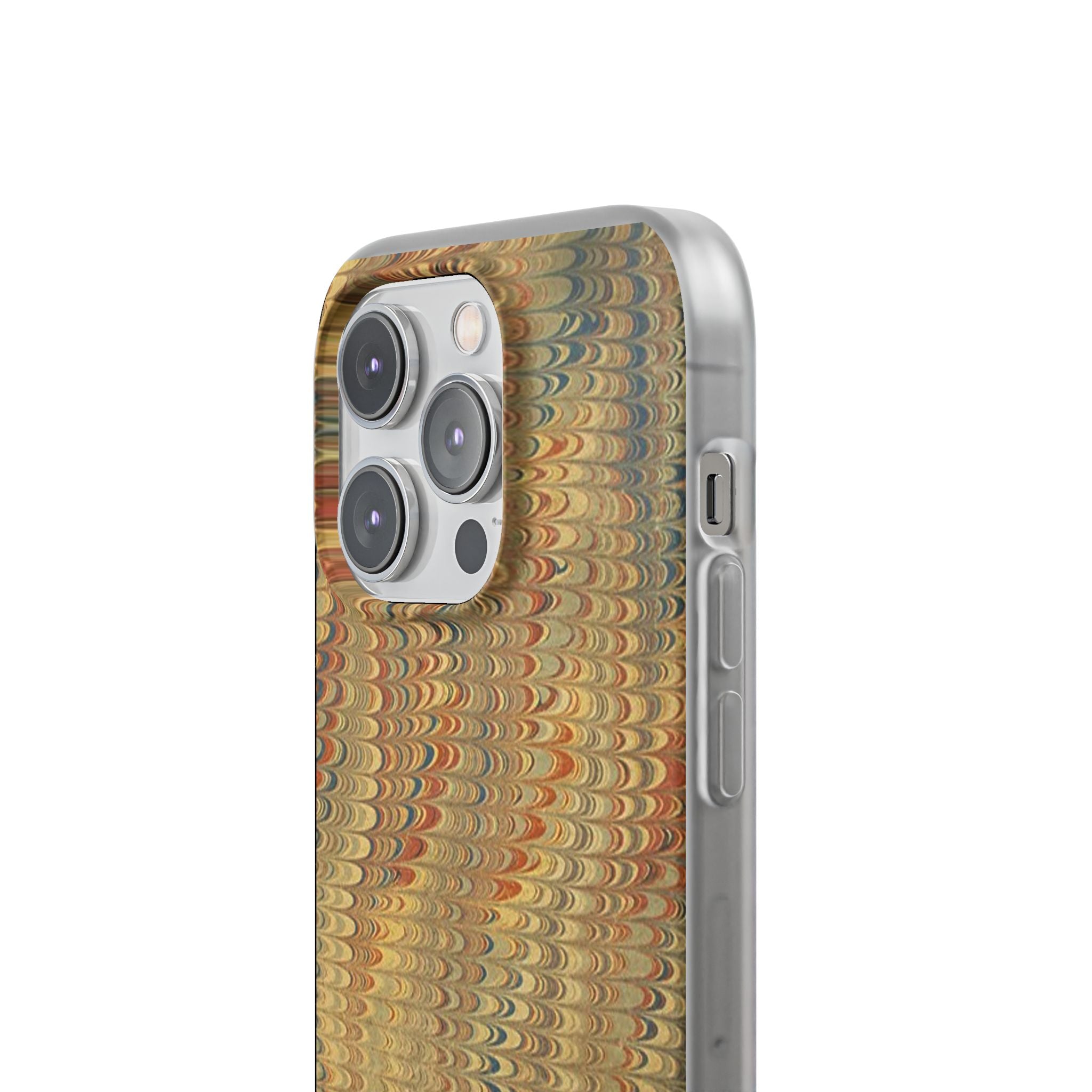 Golden Fall Neutrals Italian Marbled Design Stylish Phone Cases