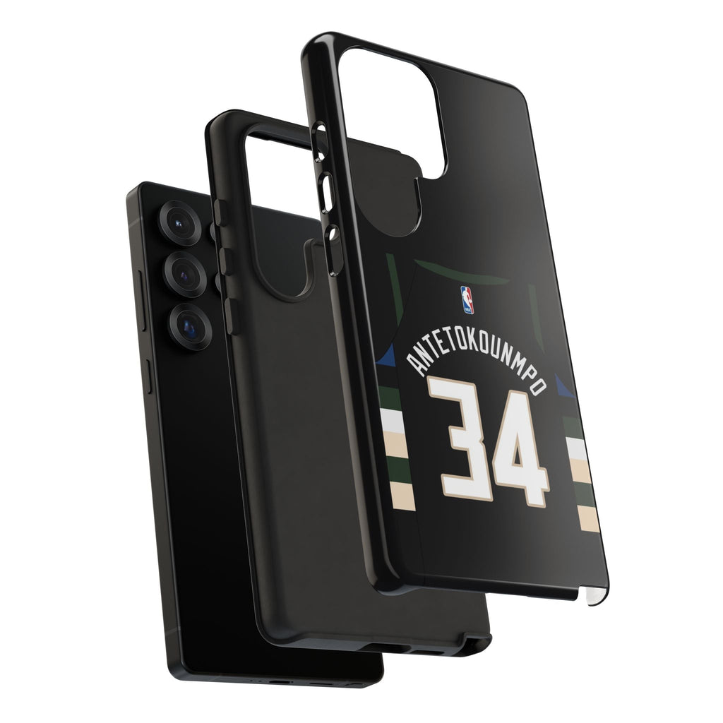 Giannis Antetokounmpo Force Drive Edition – Heavy-Duty ShockGuard Layers, Athletic Slim Fit | iPhone 8–16 Pro Max & Samsung S10–S25 Ultra Supported