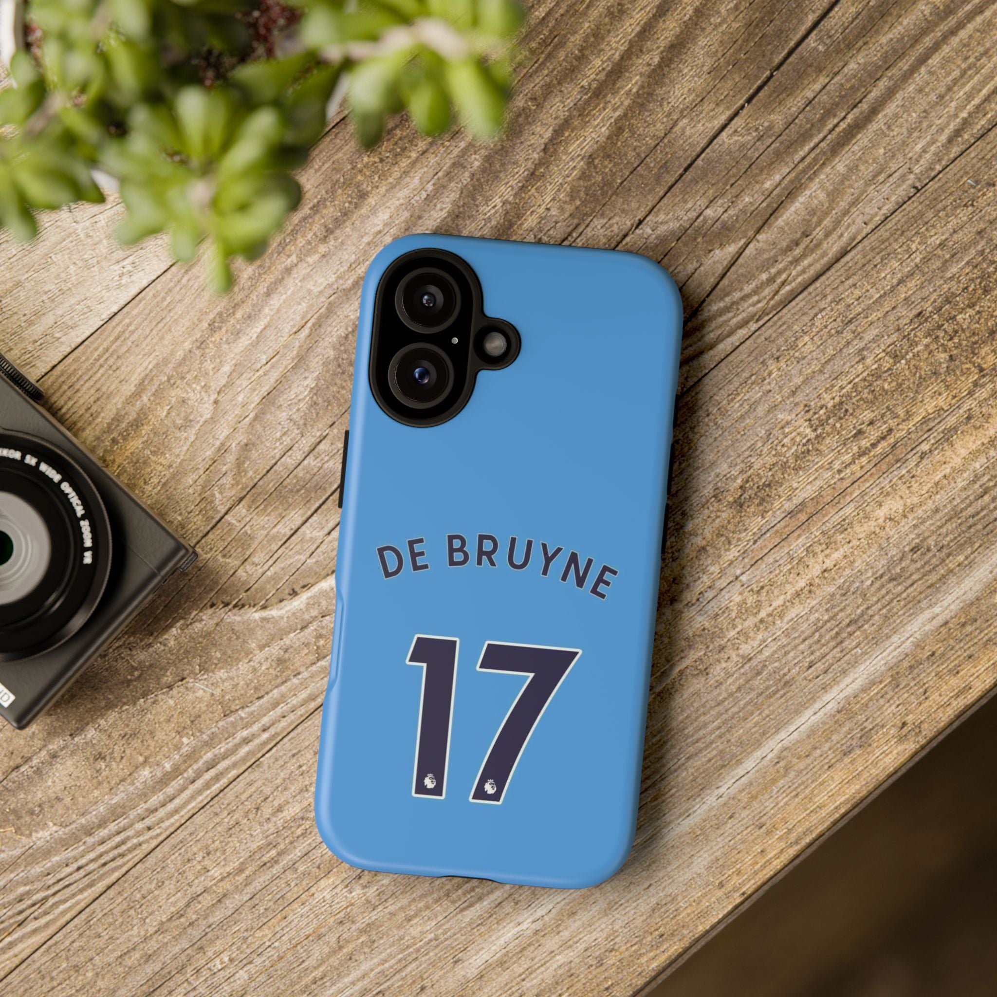 Kevin De Bruyne VisionGuard – Enhanced Protection & Sleek Design | Fits iPhone 8–16 Pro Max & Galaxy S10–S25 Ultra