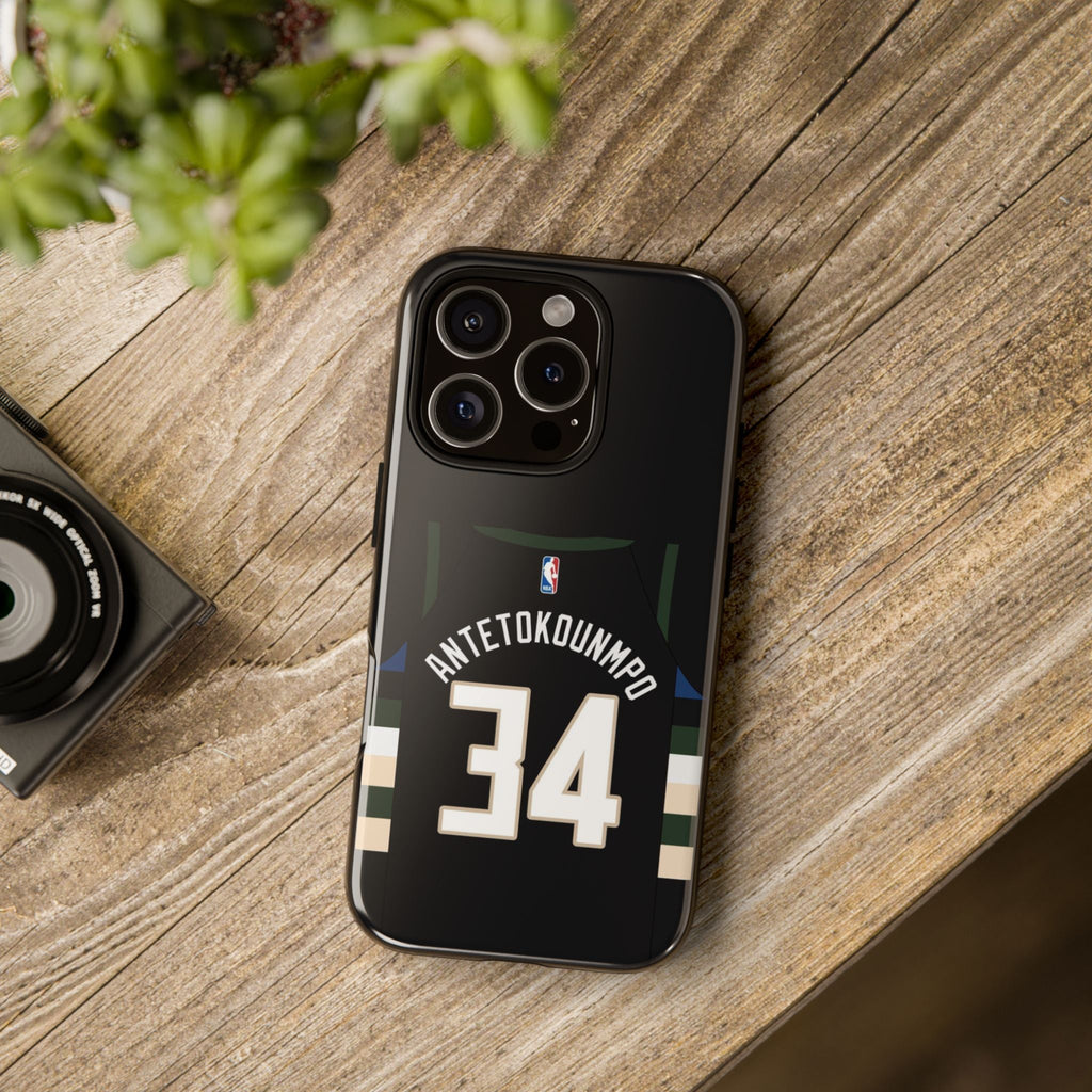 Giannis Antetokounmpo Force Drive Edition – Heavy-Duty ShockGuard Layers, Athletic Slim Fit | iPhone 8–16 Pro Max & Samsung S10–S25 Ultra Supported