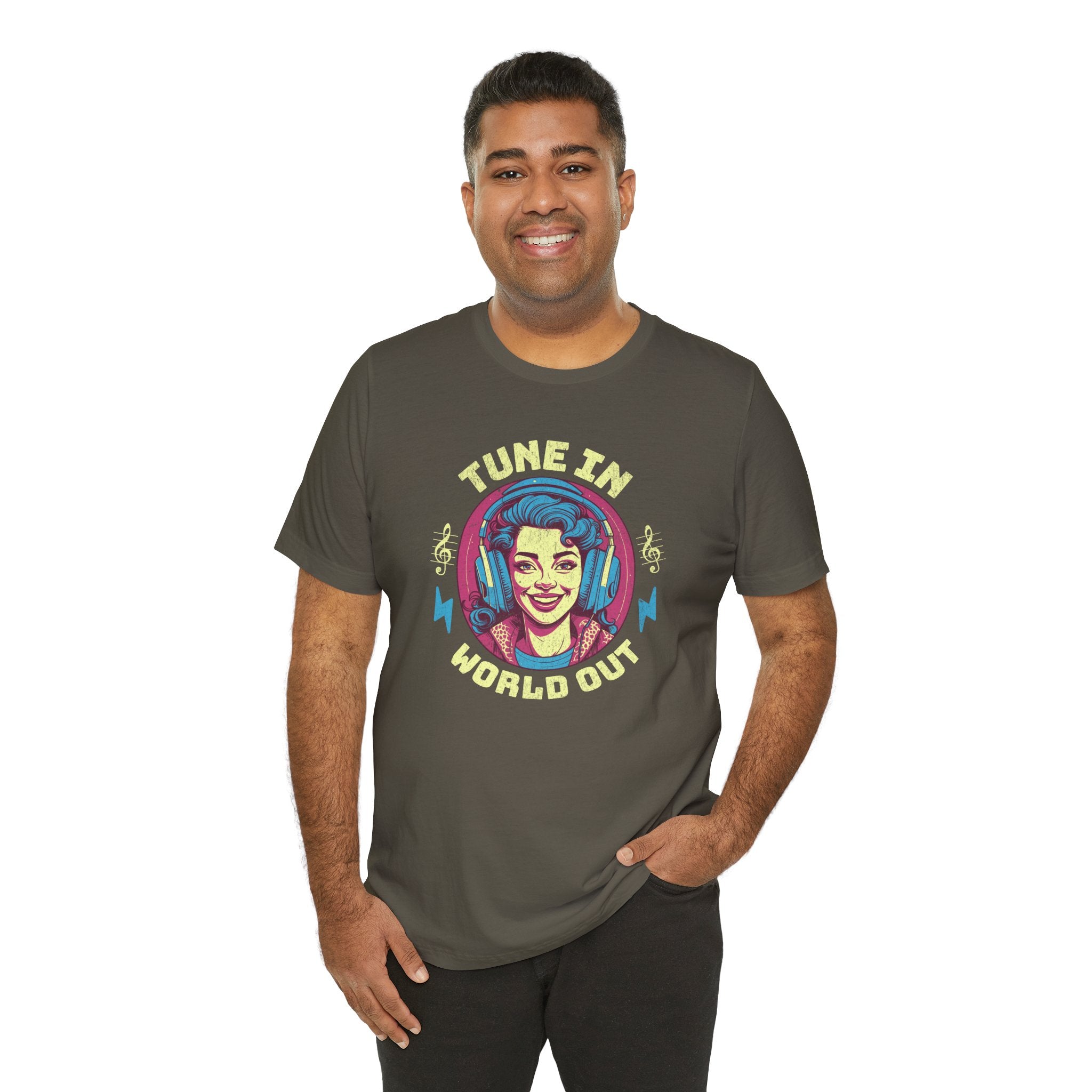 Music Lover Tee - Unisex Jersey Short Sleeve - DipaliZ