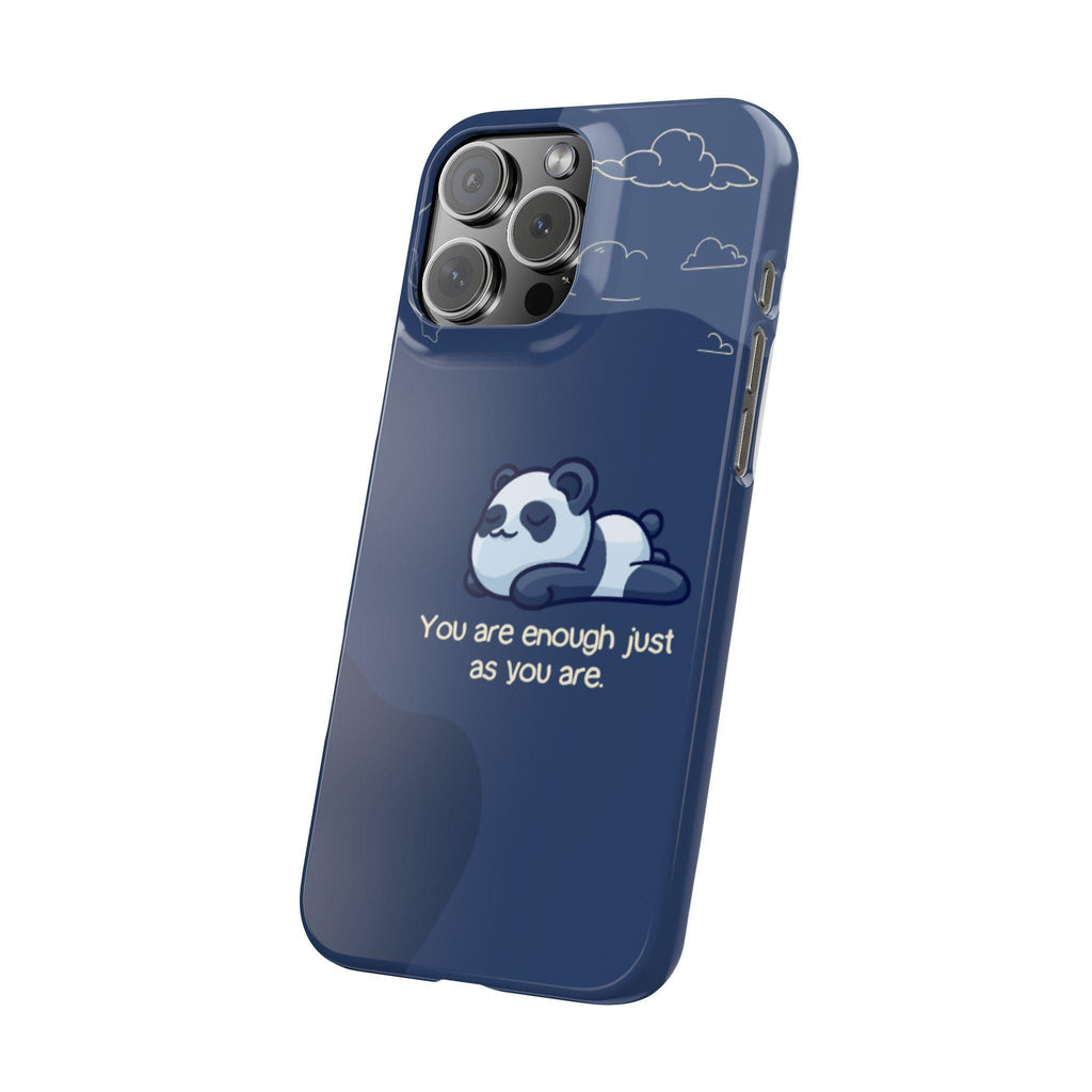 Panda Dreams Phone Case – Cozy Vibes & Inspiring Words
